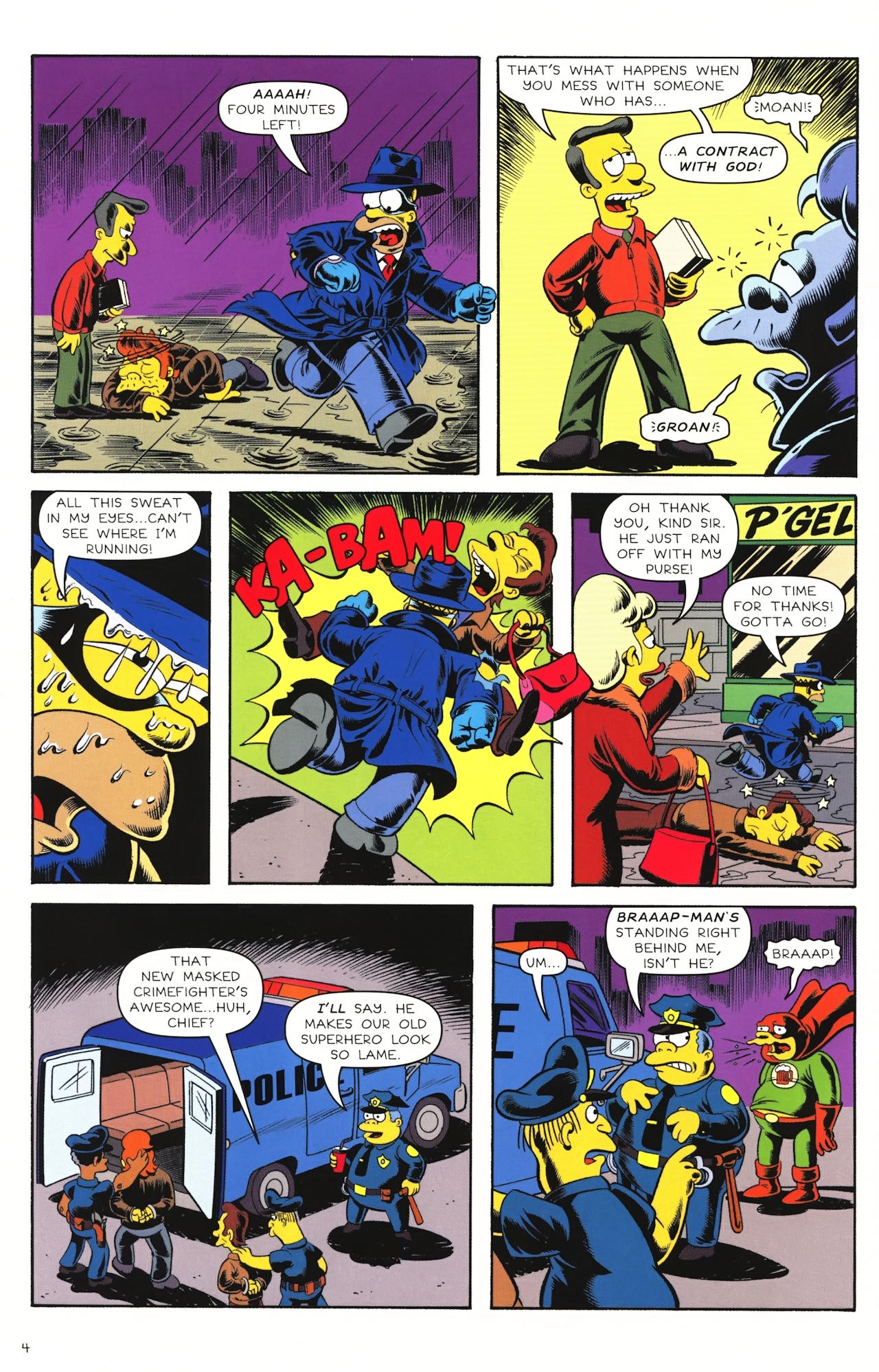 Read online Bongo Comics Presents Simpsons Super Spectacular comic -  Issue #8 - 6