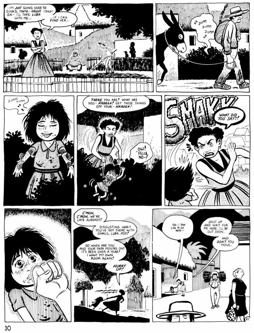 Read online Love and Rockets (1982) comic -  Issue #30 - 33