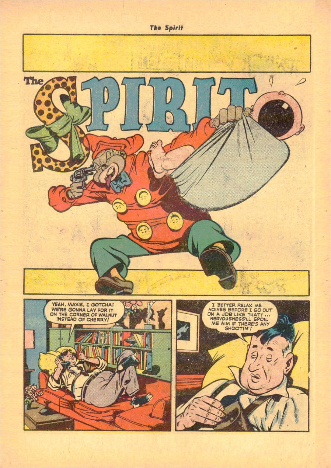 Read online The Spirit (1944) comic -  Issue #8 - 12