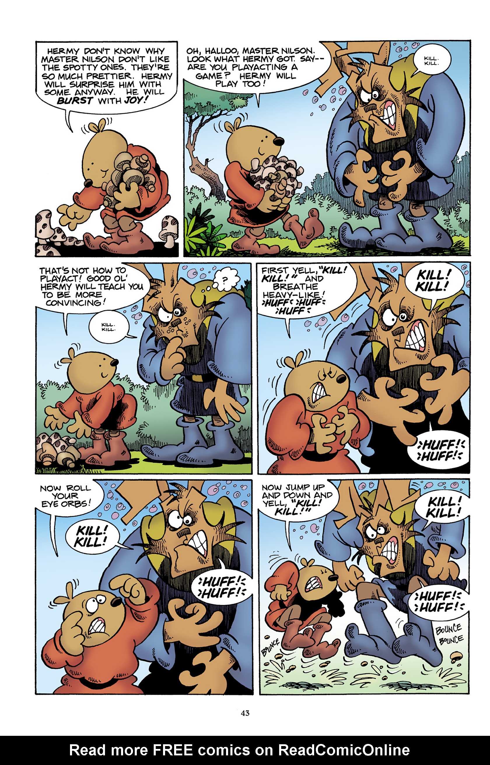 Read online The Adventures of Nilson Groundthumper and Hermy comic -  Issue # TPB - 43