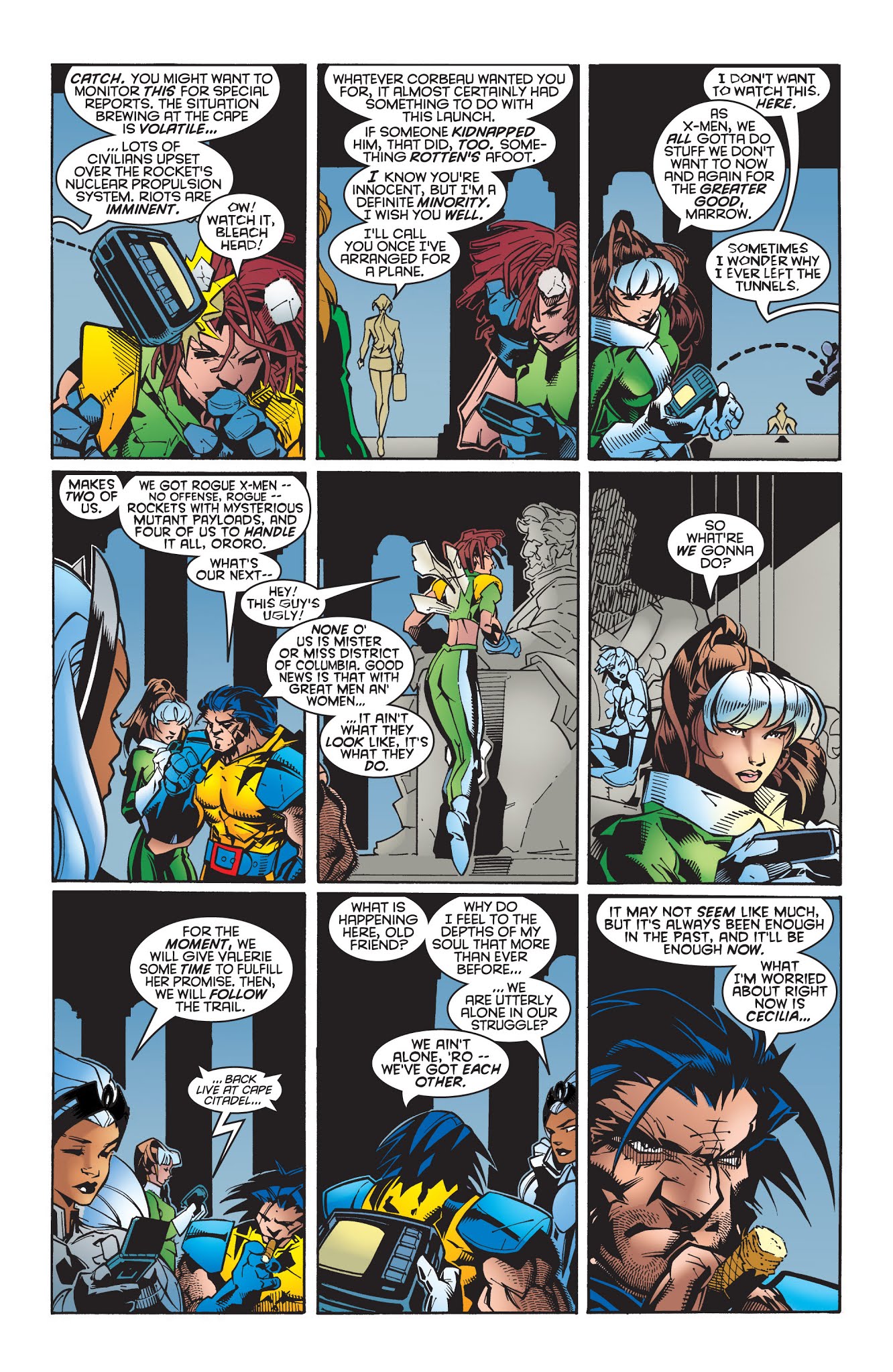 Read online X-Men: The Hunt For Professor X comic -  Issue # TPB (Part 1) - 22