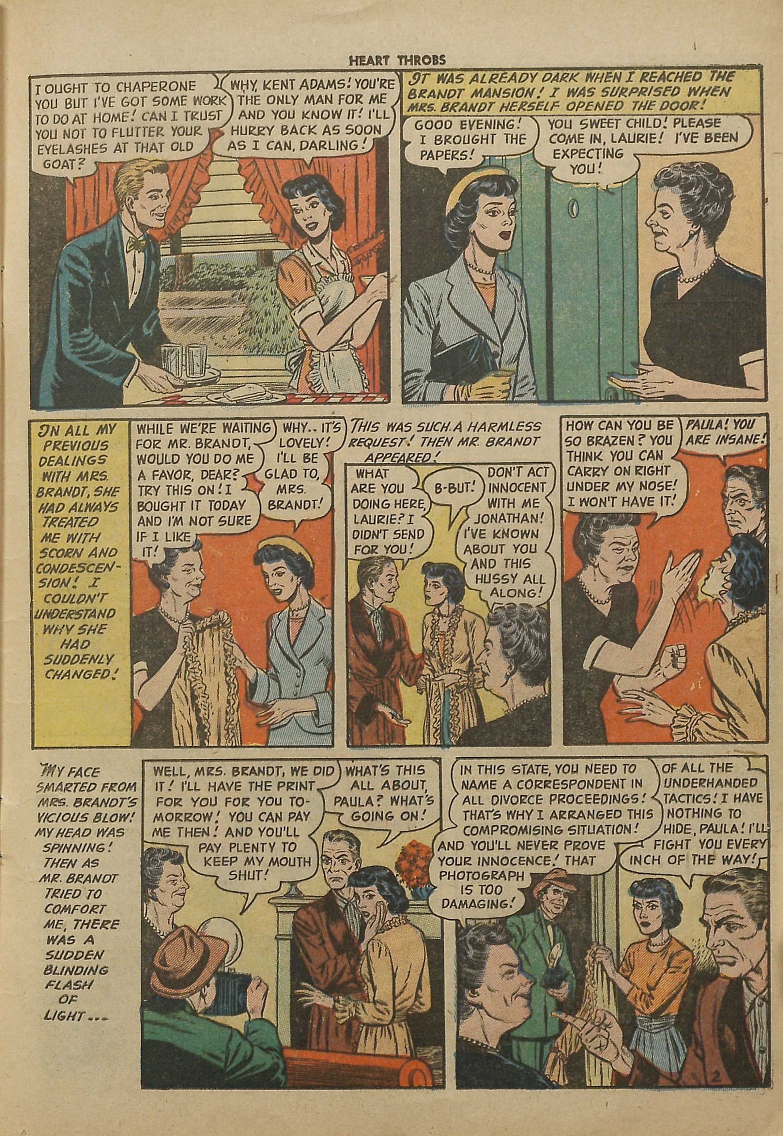 Read online Heart Throbs comic -  Issue #18 - 13
