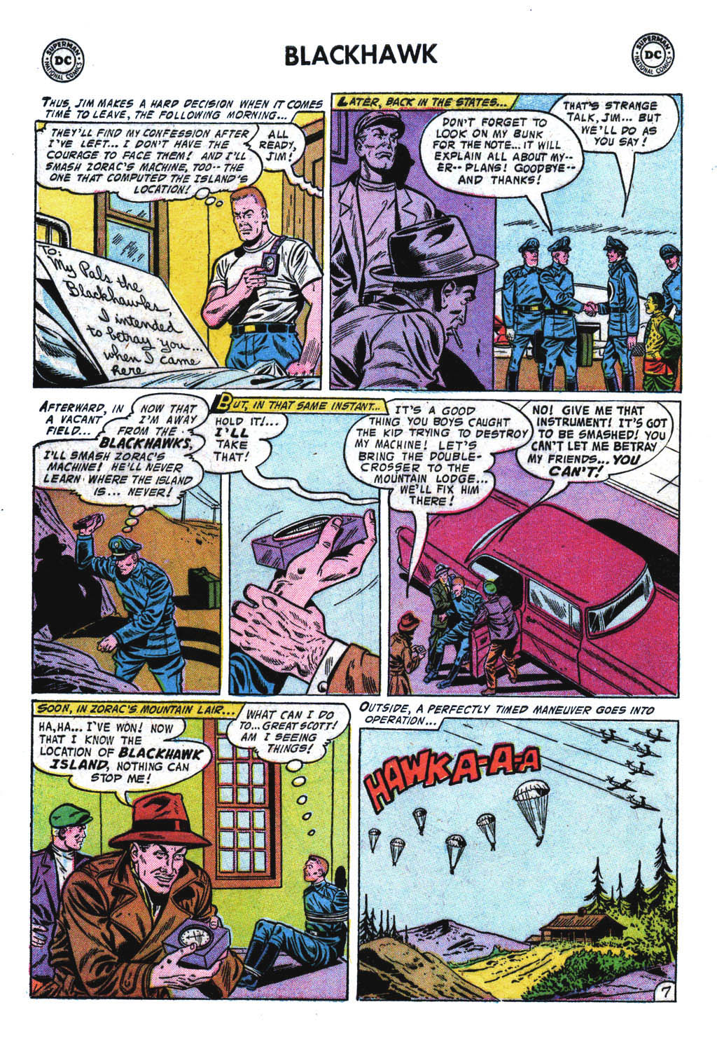 Read online Blackhawk (1957) comic -  Issue #112 - 32