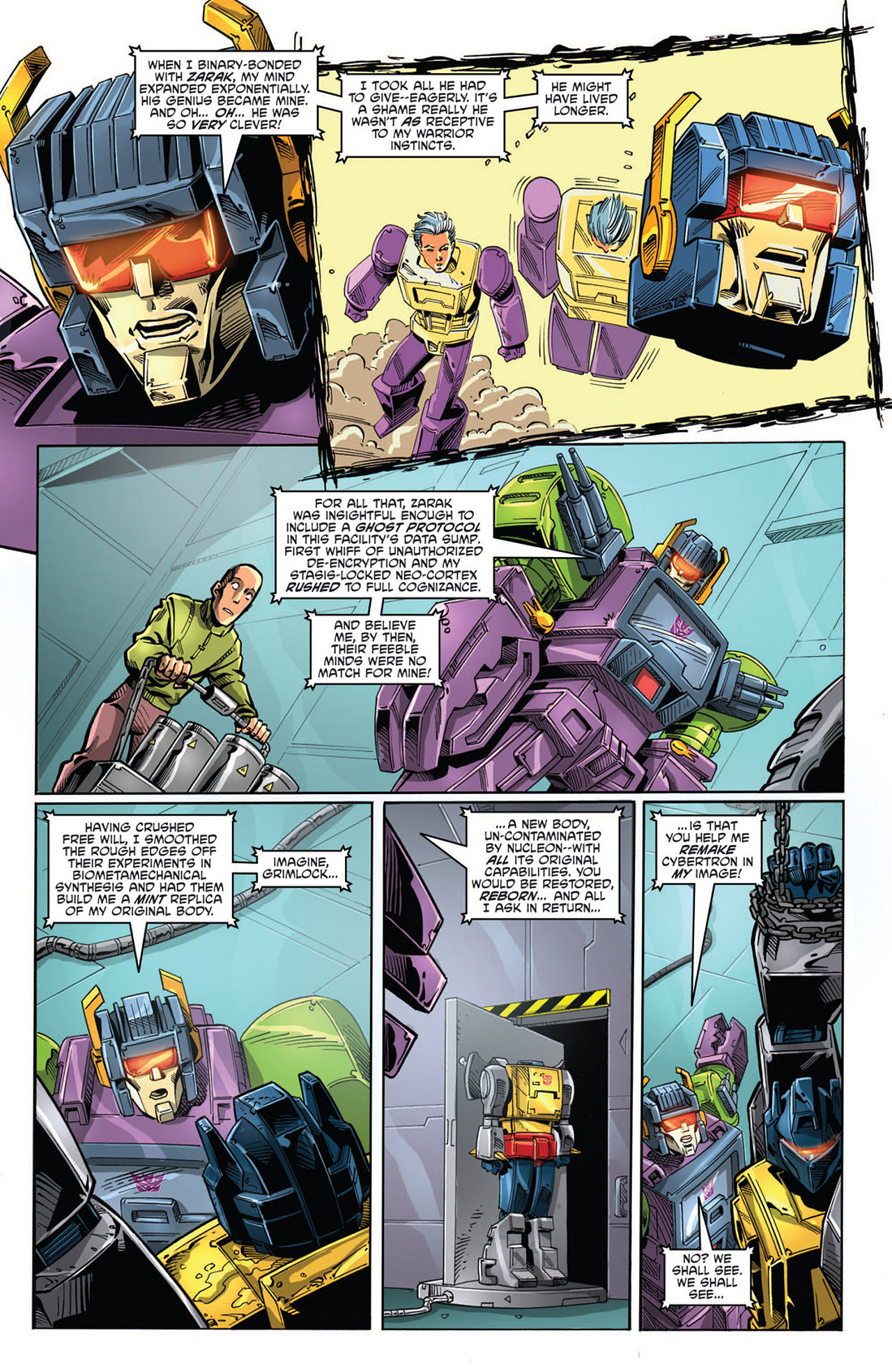 Read online The Transformers: Regeneration One comic -  Issue #86 - 9