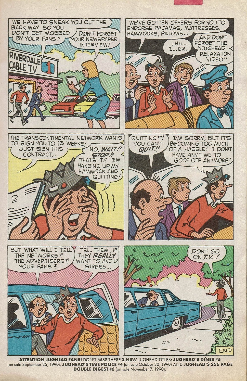 Read online Jughead (1987) comic -  Issue #21 - 7