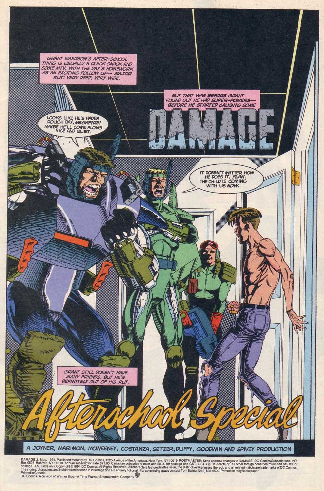 Read online Damage (1994) comic -  Issue #2 - 2