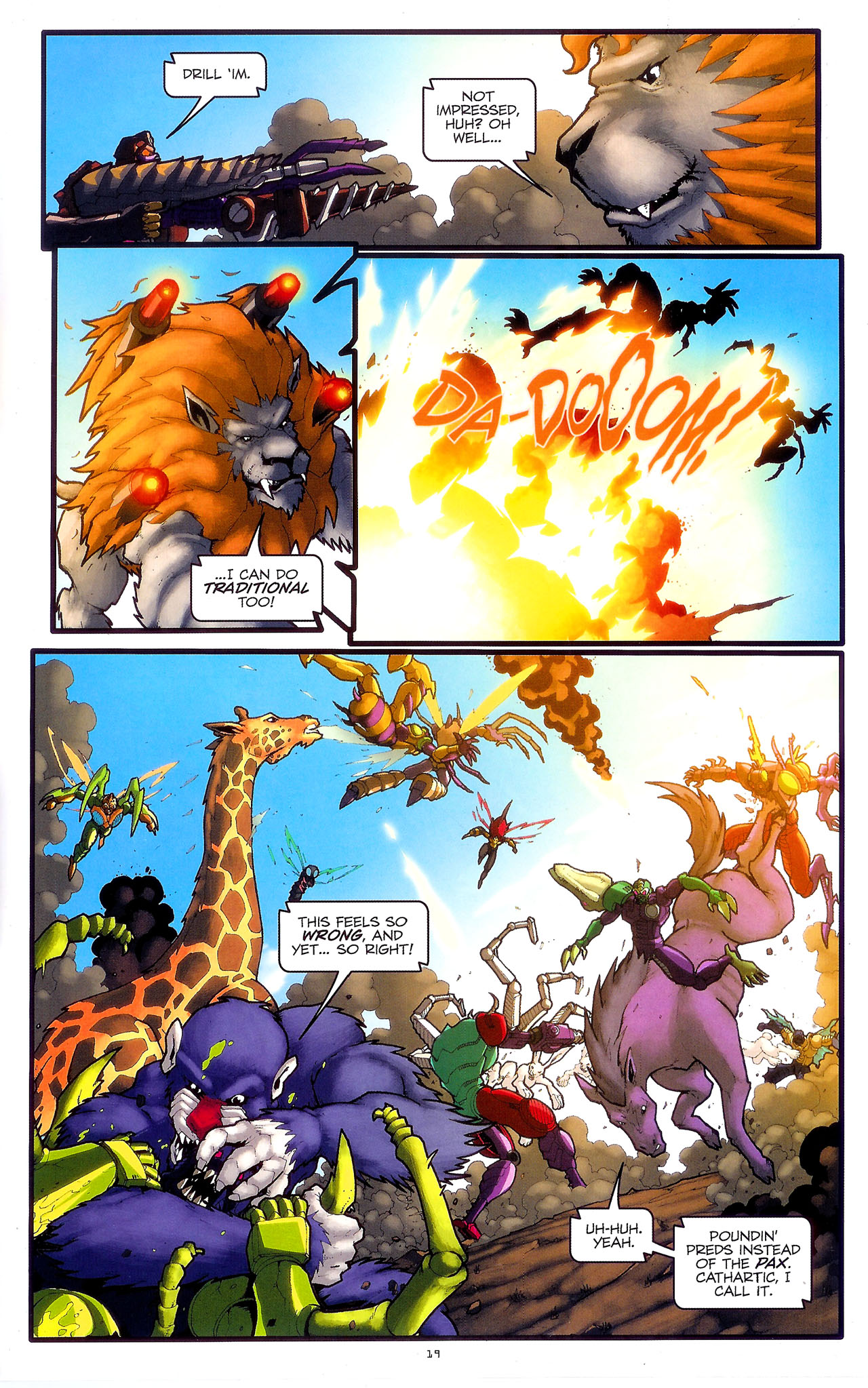 Read online Transformers: Beast Wars: The Ascending comic -  Issue #2 - 22
