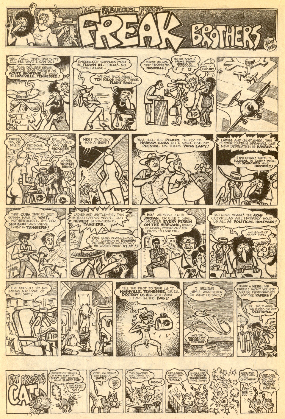 Read online The Fabulous Furry Freak Brothers comic -  Issue #1 - 22