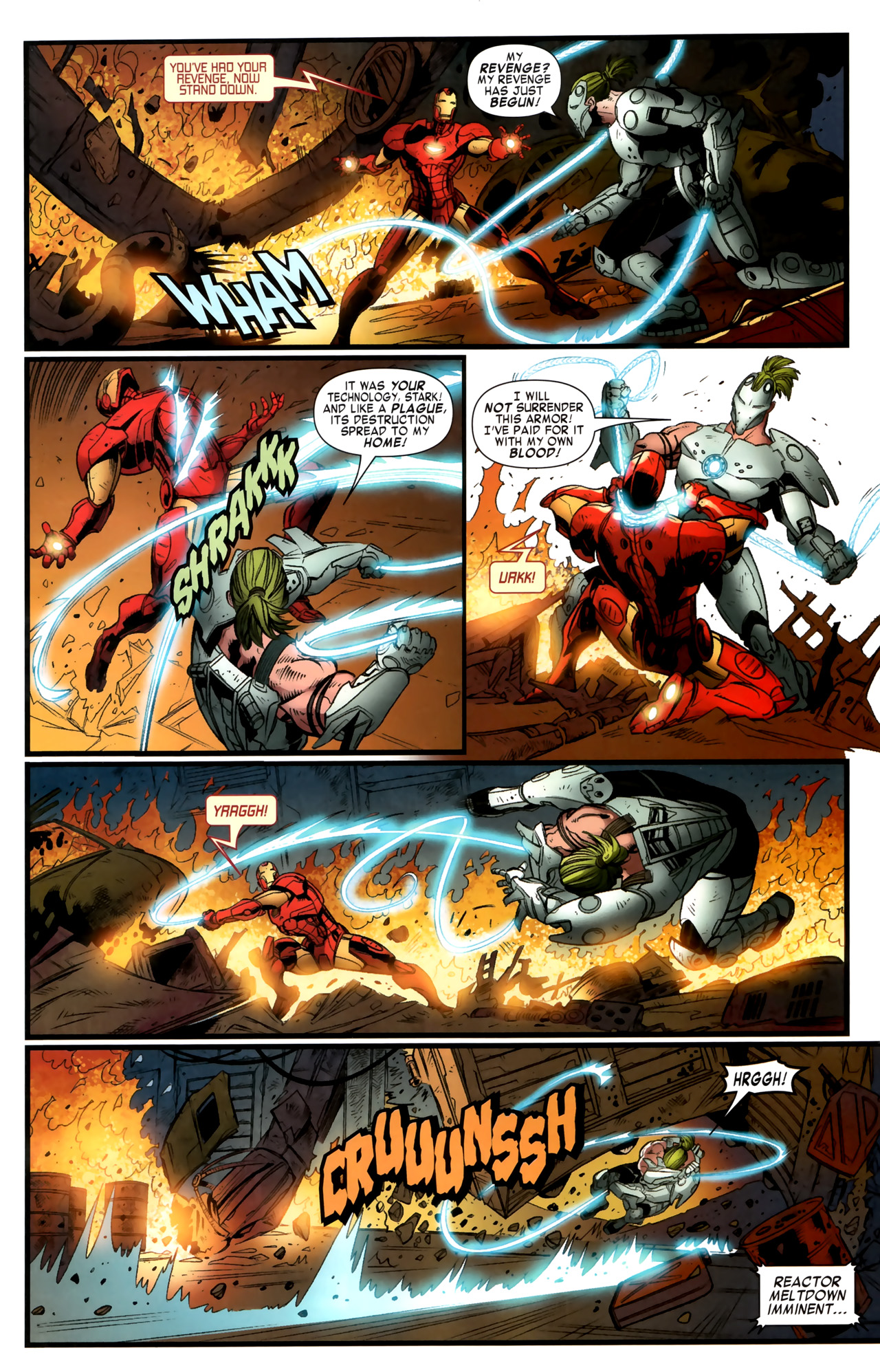 Read online Iron Man vs. Whiplash comic -  Issue #4 - 20