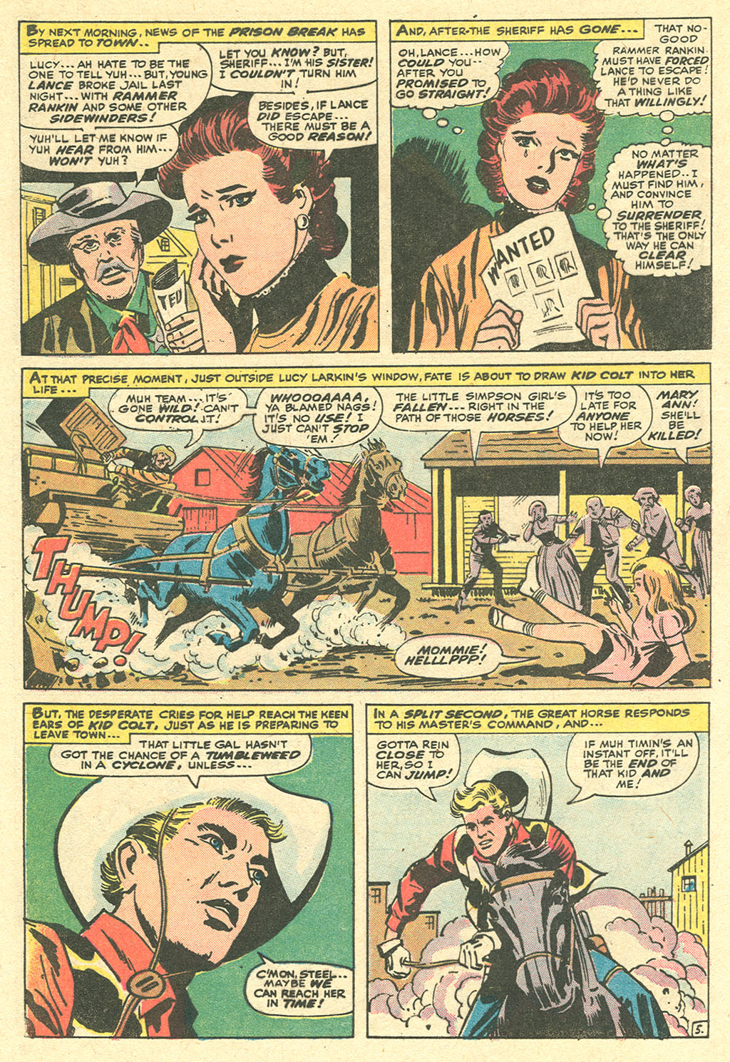 Read online Kid Colt Outlaw comic -  Issue #172 - 8