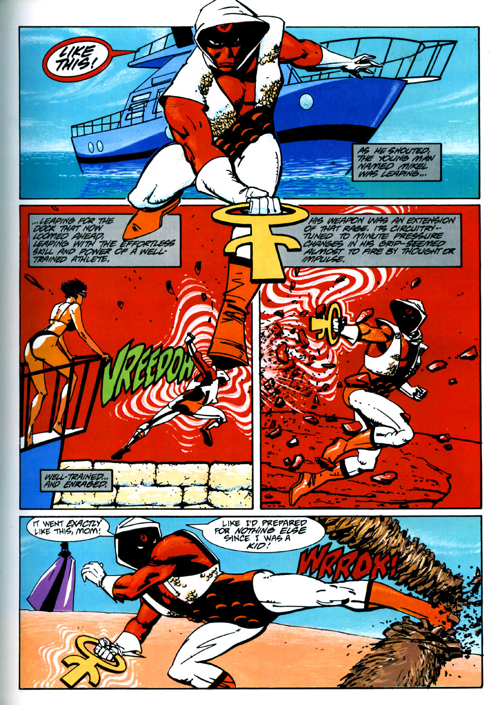 Read online Marvel Graphic Novel comic -  Issue #50 - Wolverine & Nick Fury - The Scorpio Connection - 24