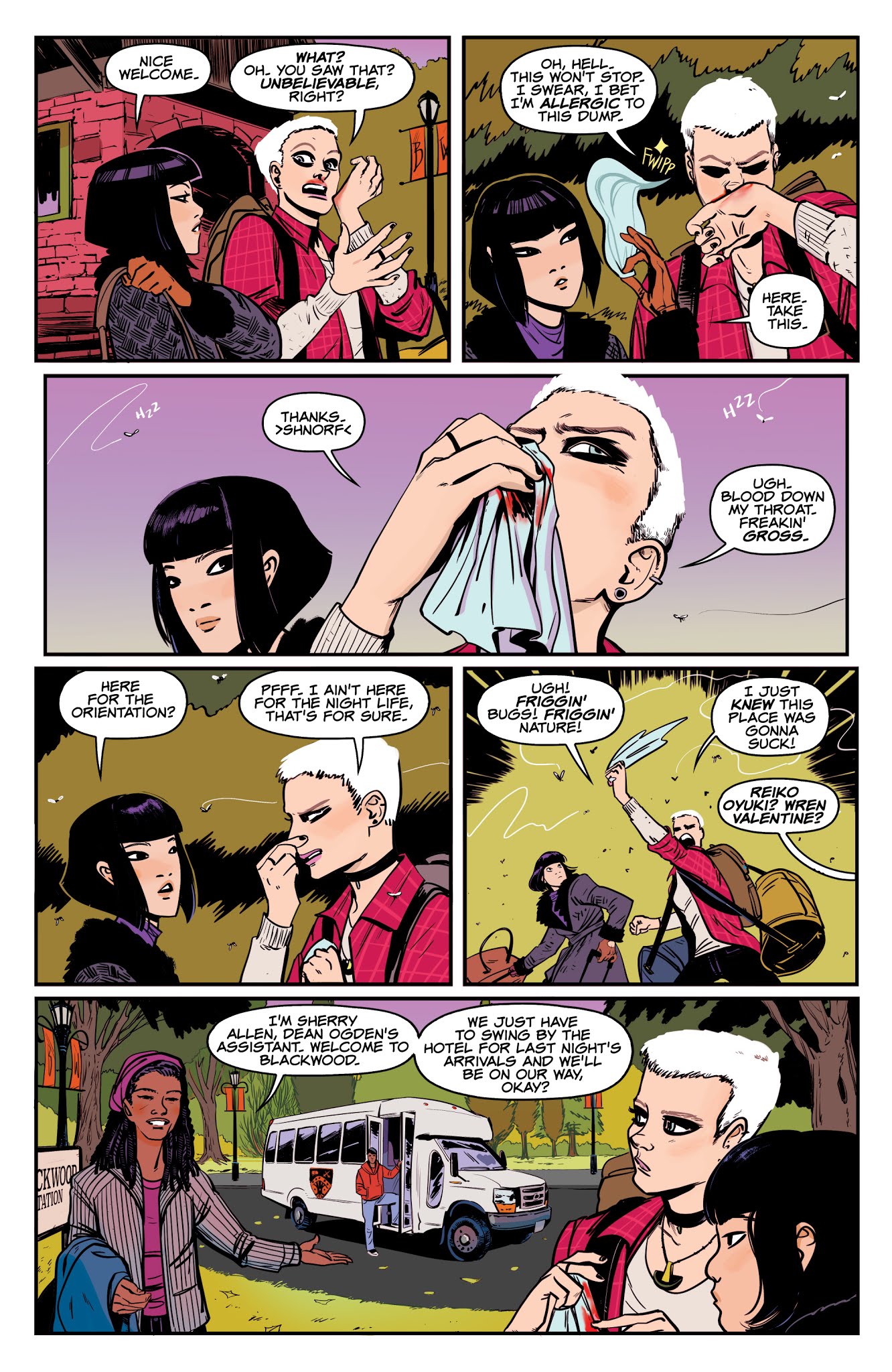 Read online Blackwood comic -  Issue #1 - 8