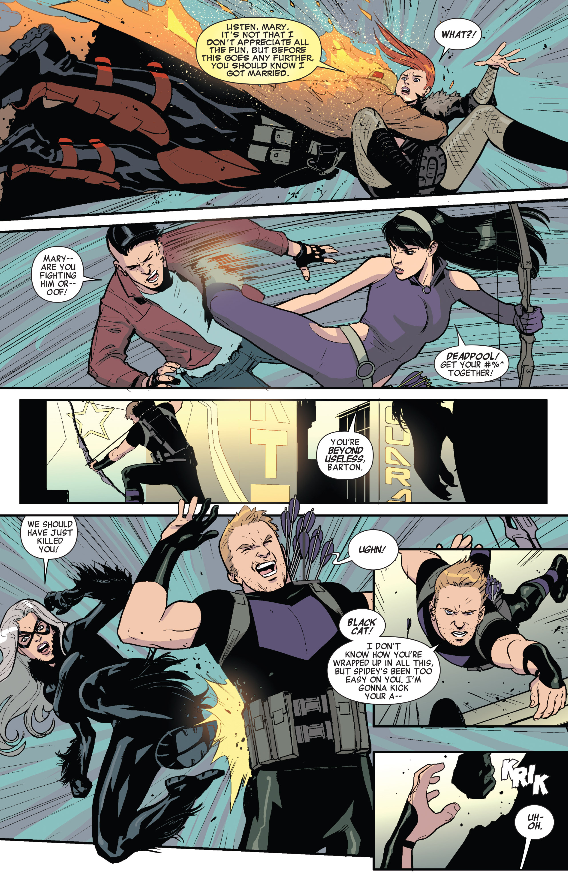 Read online Hawkeye vs. Deadpool comic -  Issue #2 - 9