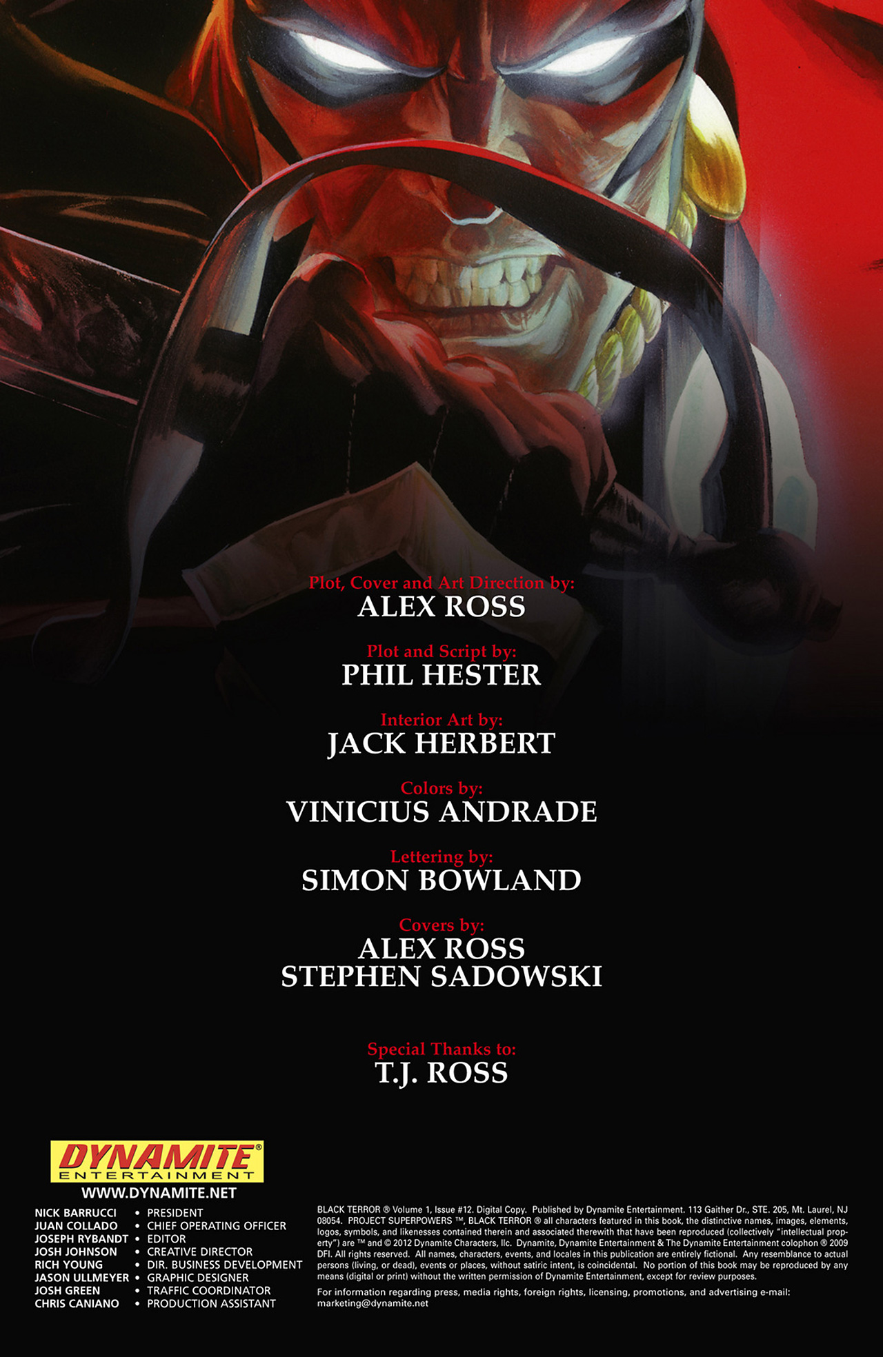 Read online Black Terror (2008) comic -  Issue #12 - 3