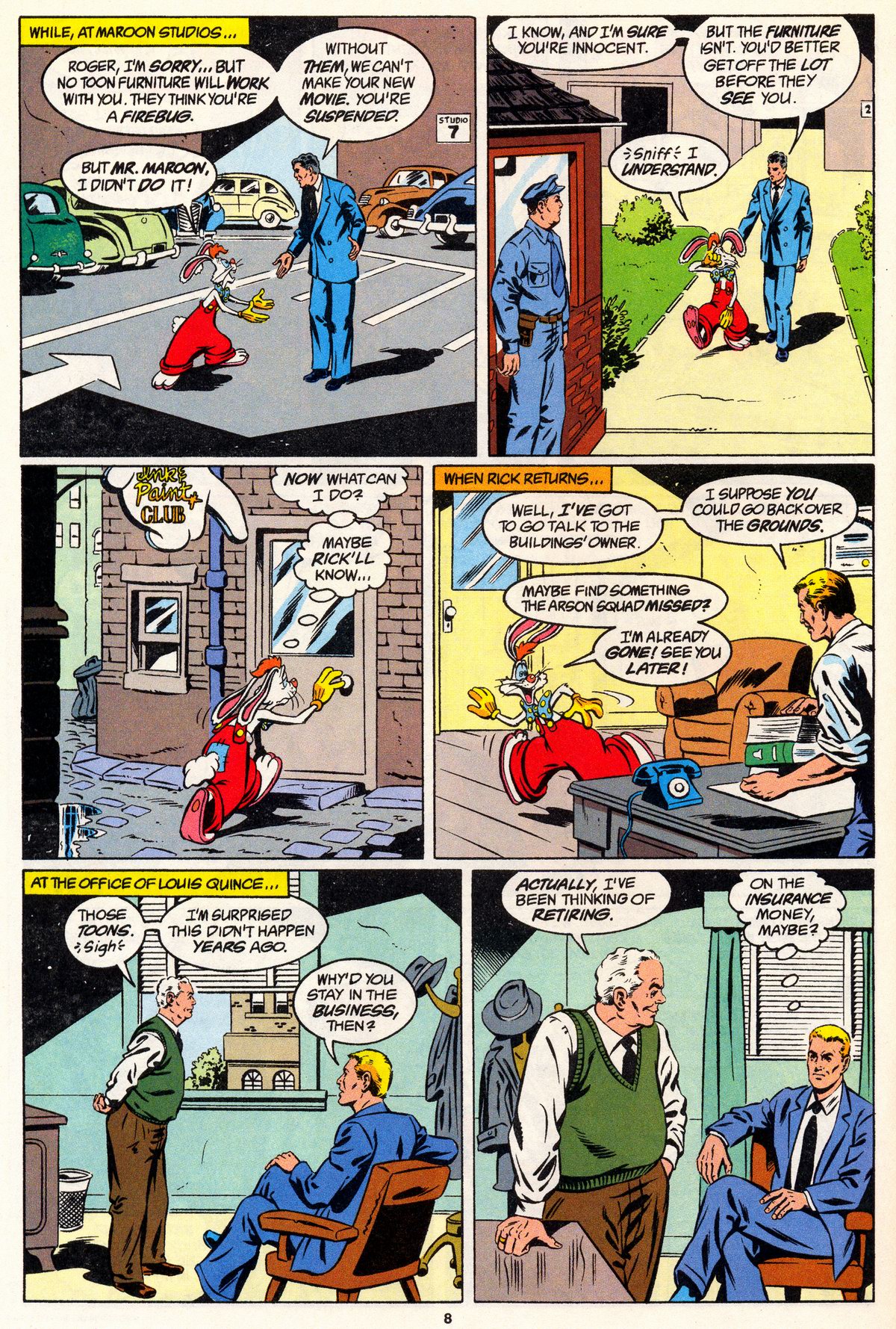 Read online Roger Rabbit comic -  Issue #9 - 12