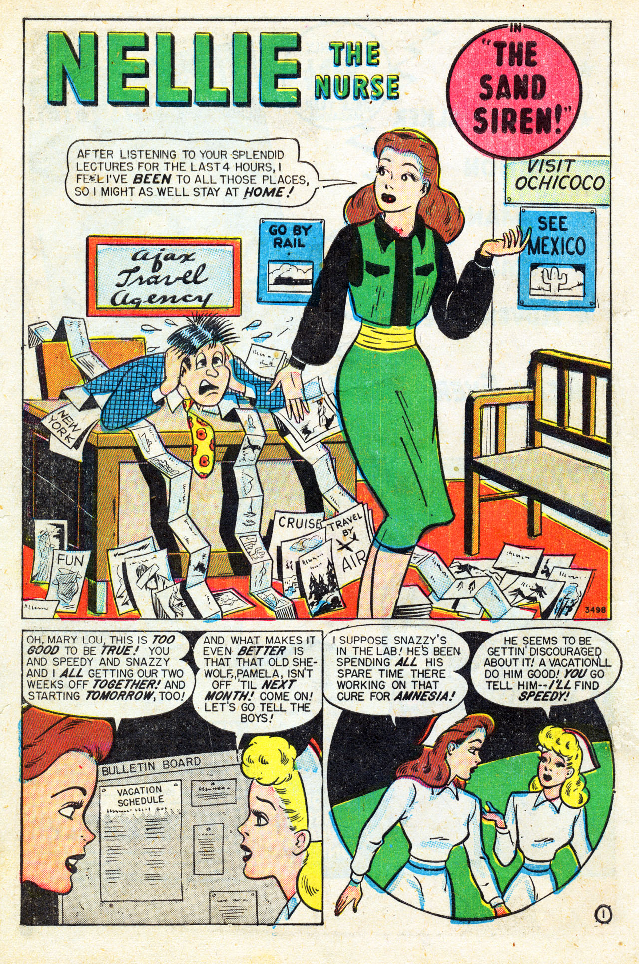 Read online Nellie The Nurse (1945) comic -  Issue #16 - 12