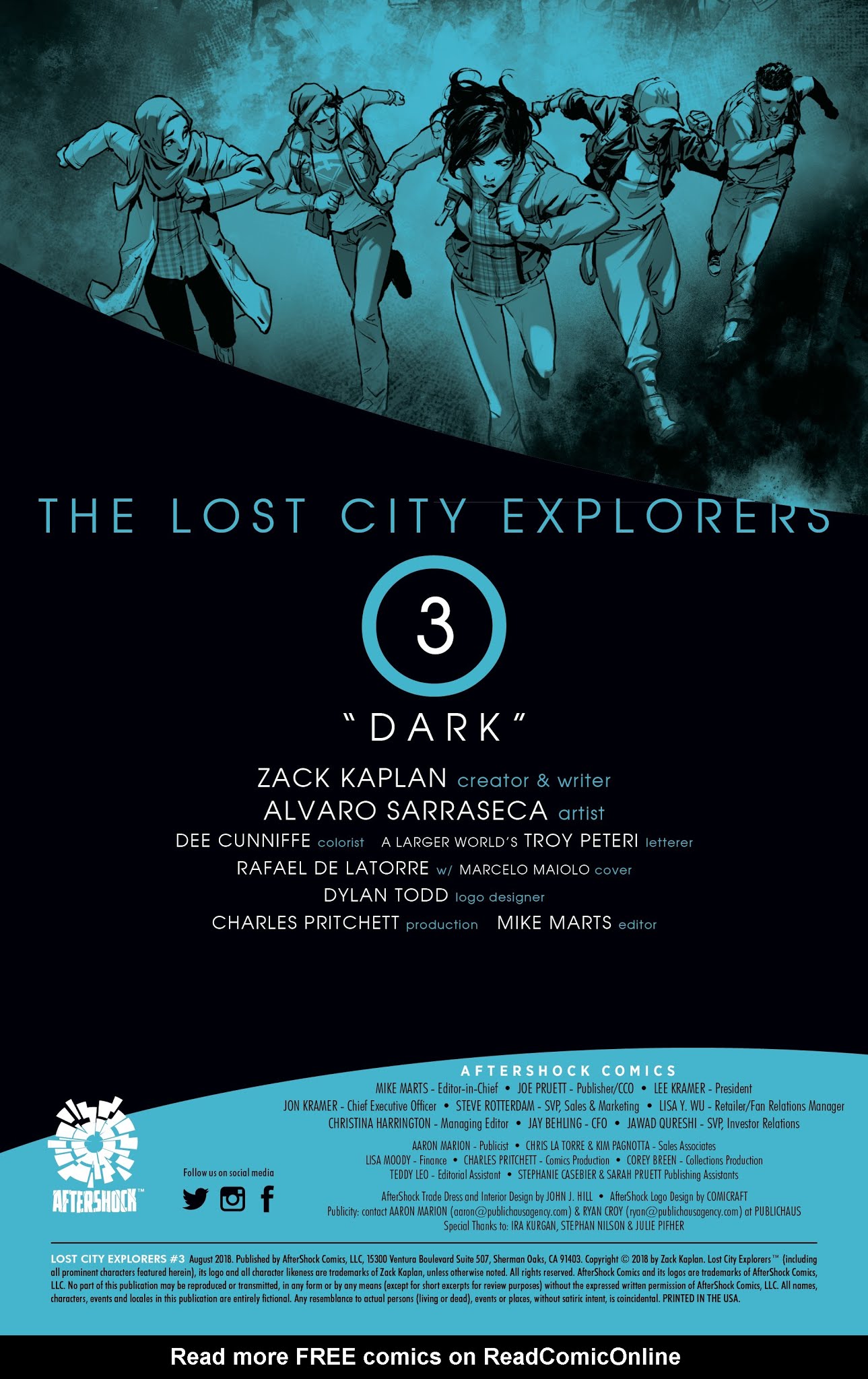 Read online The Lost City Explorers comic -  Issue #3 - 2