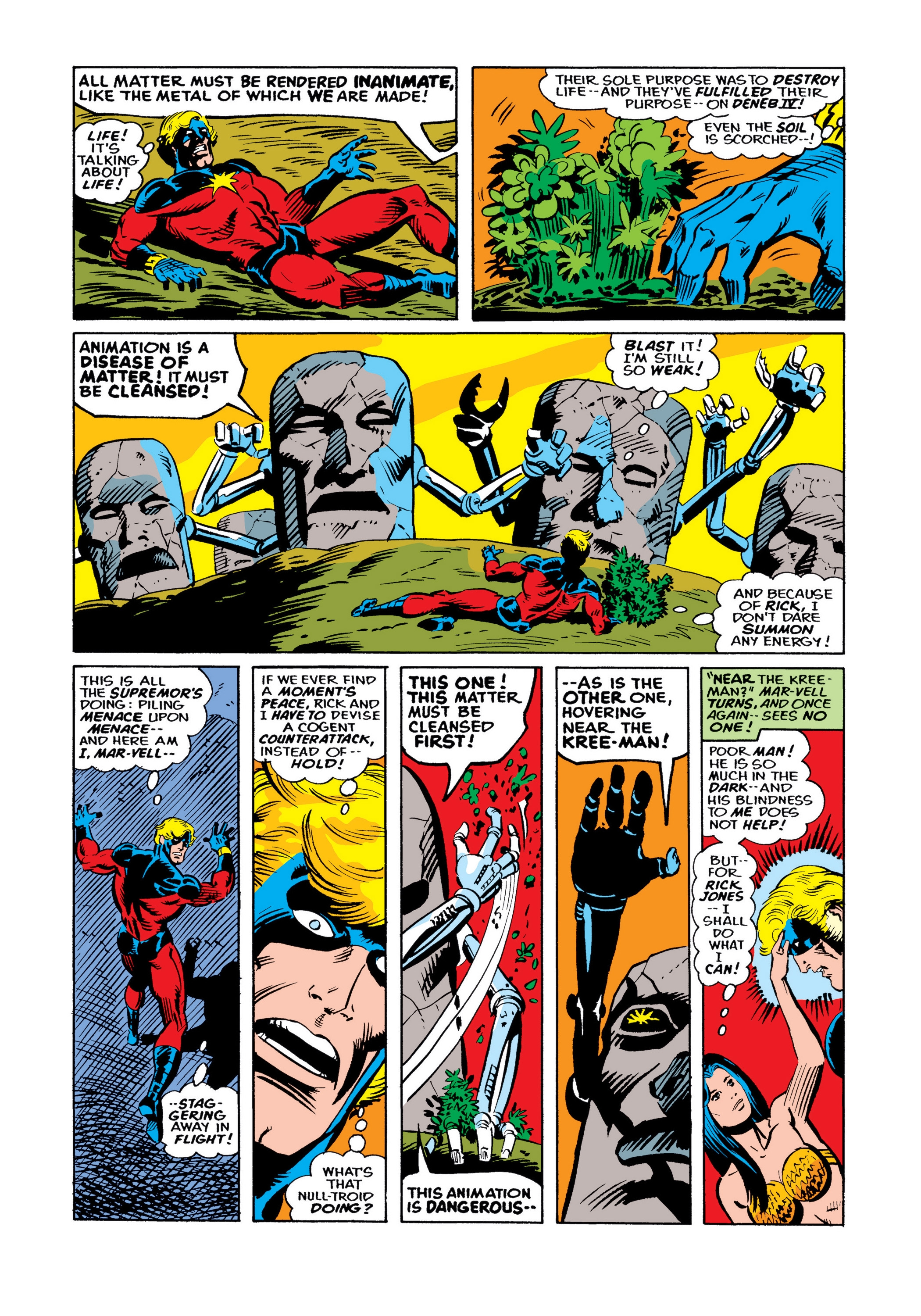 Read online Marvel Masterworks: Captain Marvel comic -  Issue # TPB 4 (Part 2) - 91