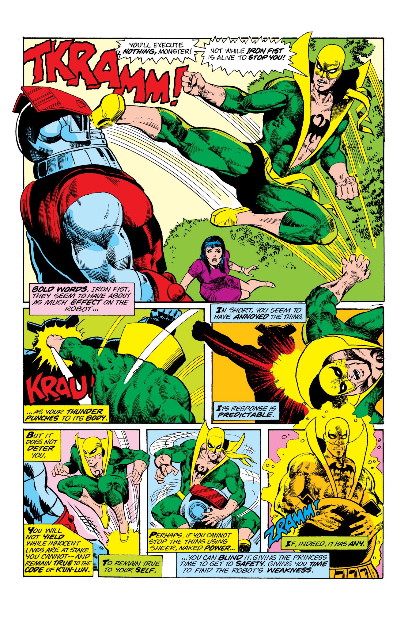 Read online Marvel Masterworks: Iron Fist comic -  Issue # TPB 1 (Part 2) - 87