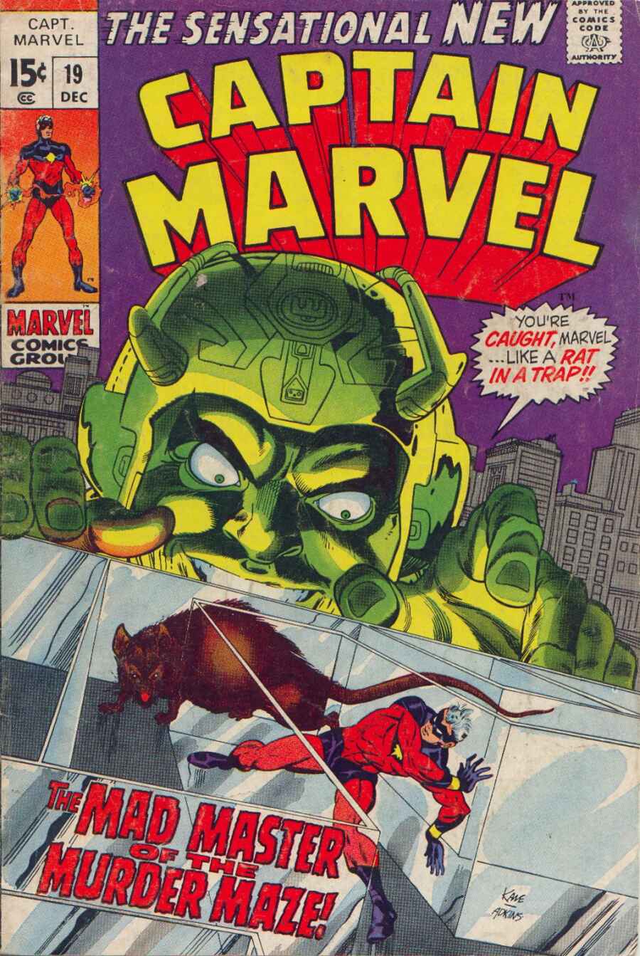 Captain Marvel (1968) Issue #19 #19 - English 1