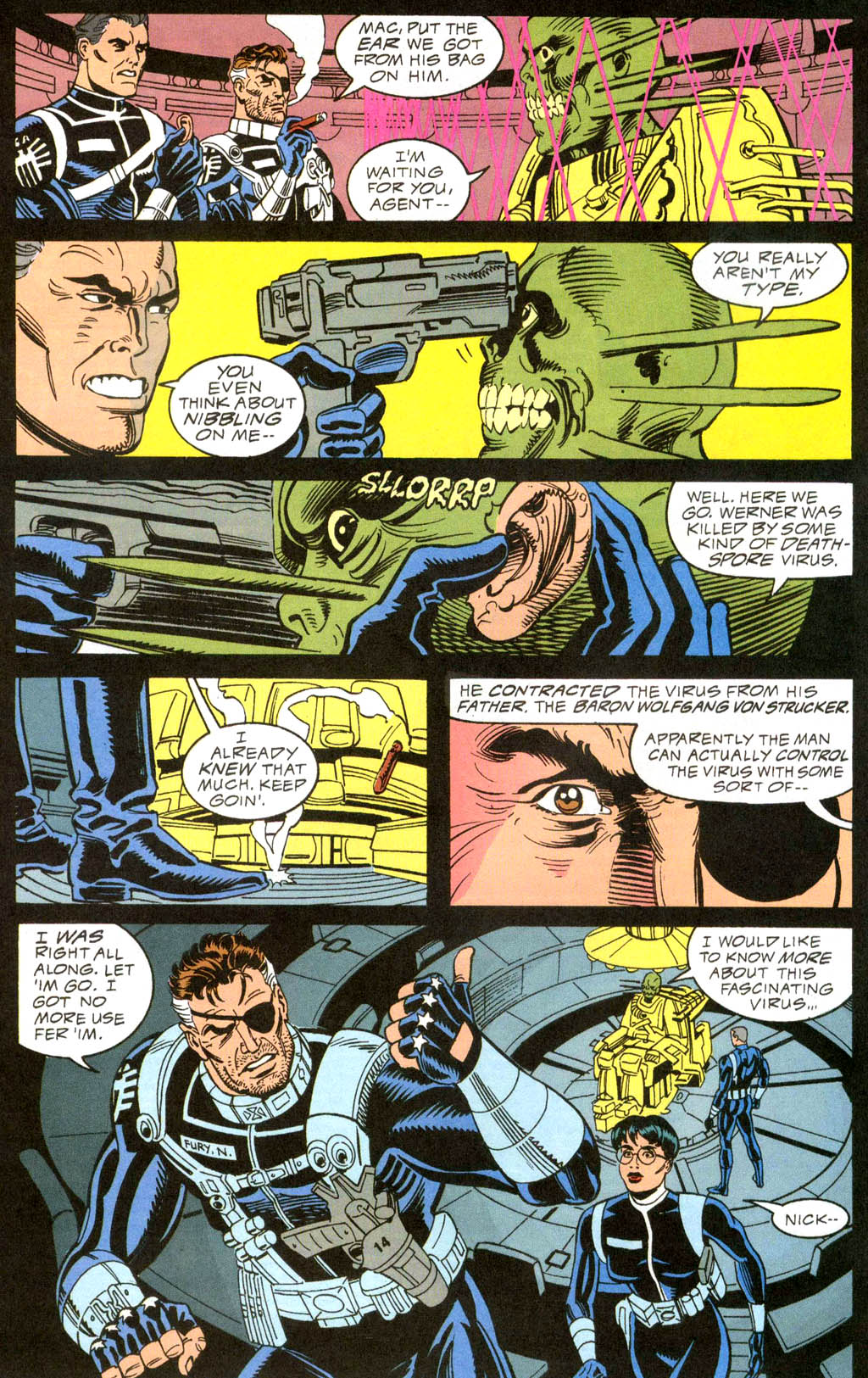 Read online Nick Fury, Agent of S.H.I.E.L.D. comic -  Issue #46 - 11