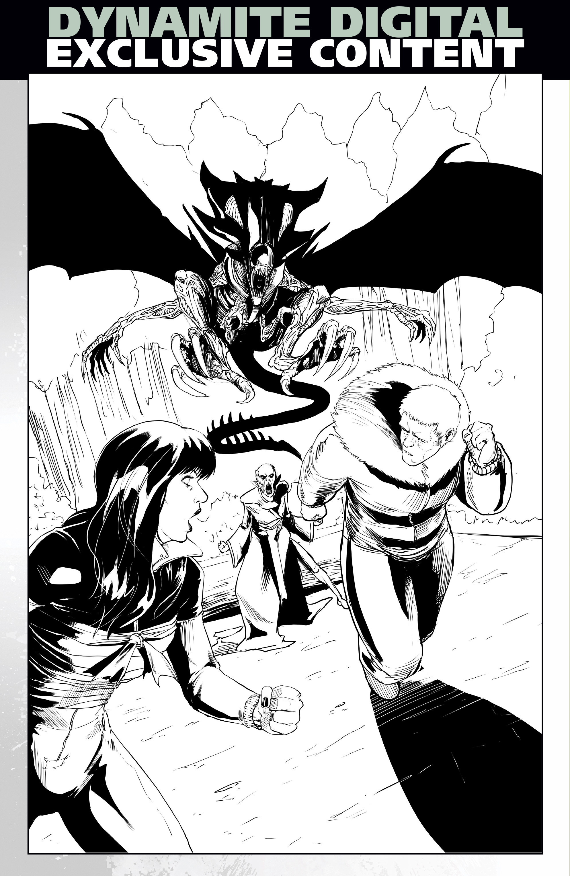 Read online Aliens/Vampirella comic -  Issue #5 - 26