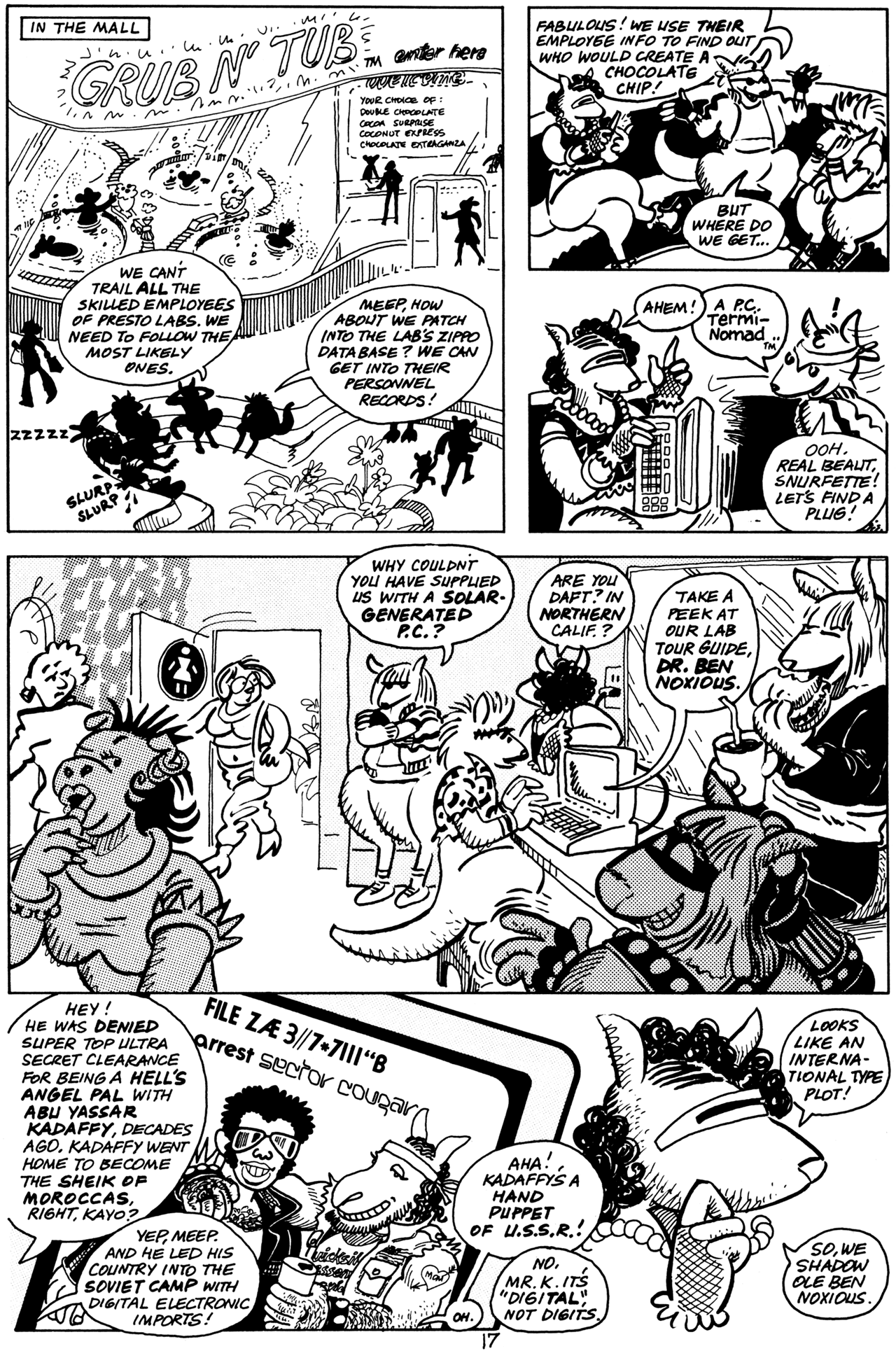 Read online Pre-Teen Dirty-Gene Kung-Fu Kangaroos comic -  Issue #1 - 19