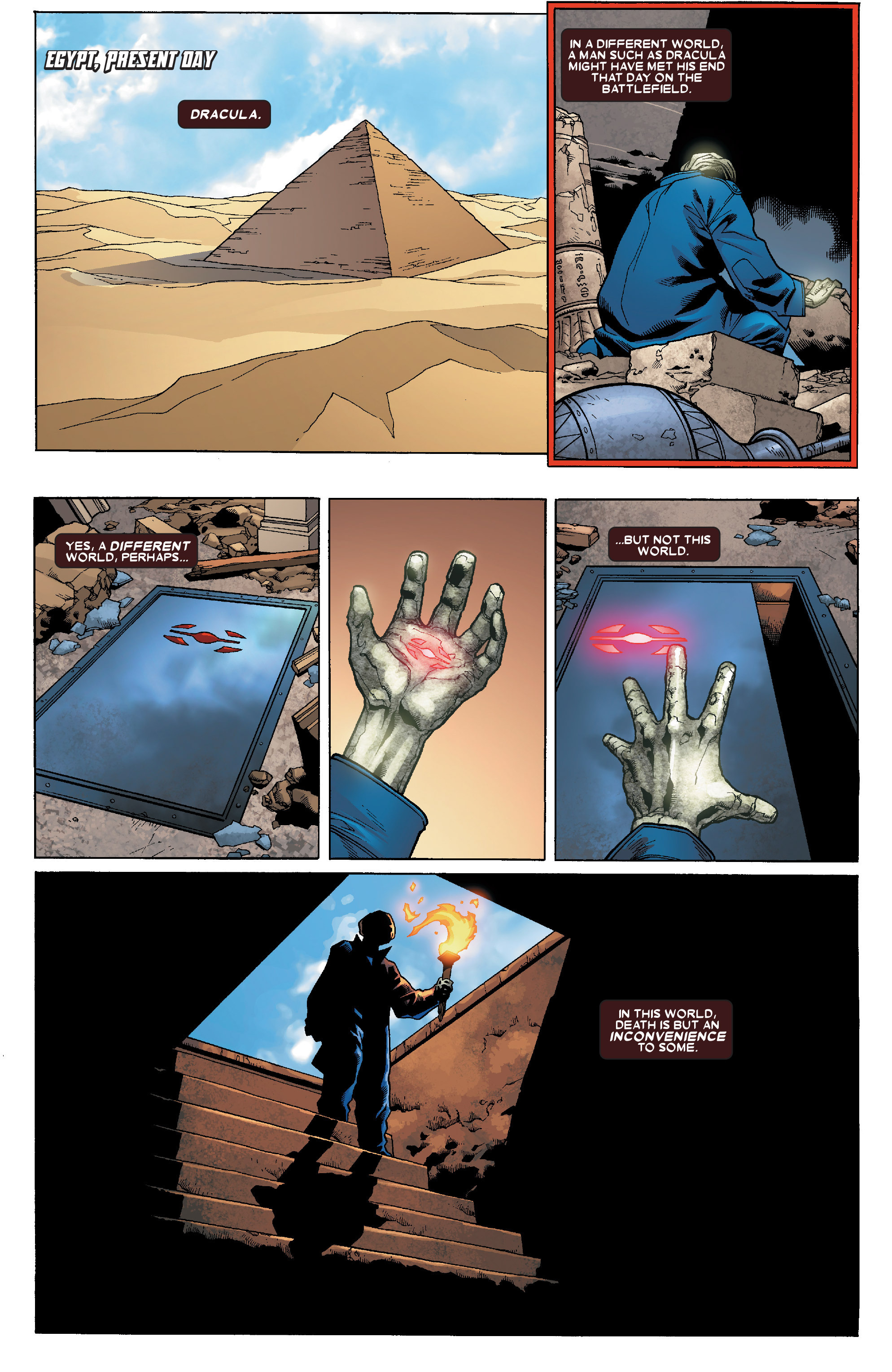 Read online X-Men: Apocalypse/Dracula comic -  Issue #1 - 9