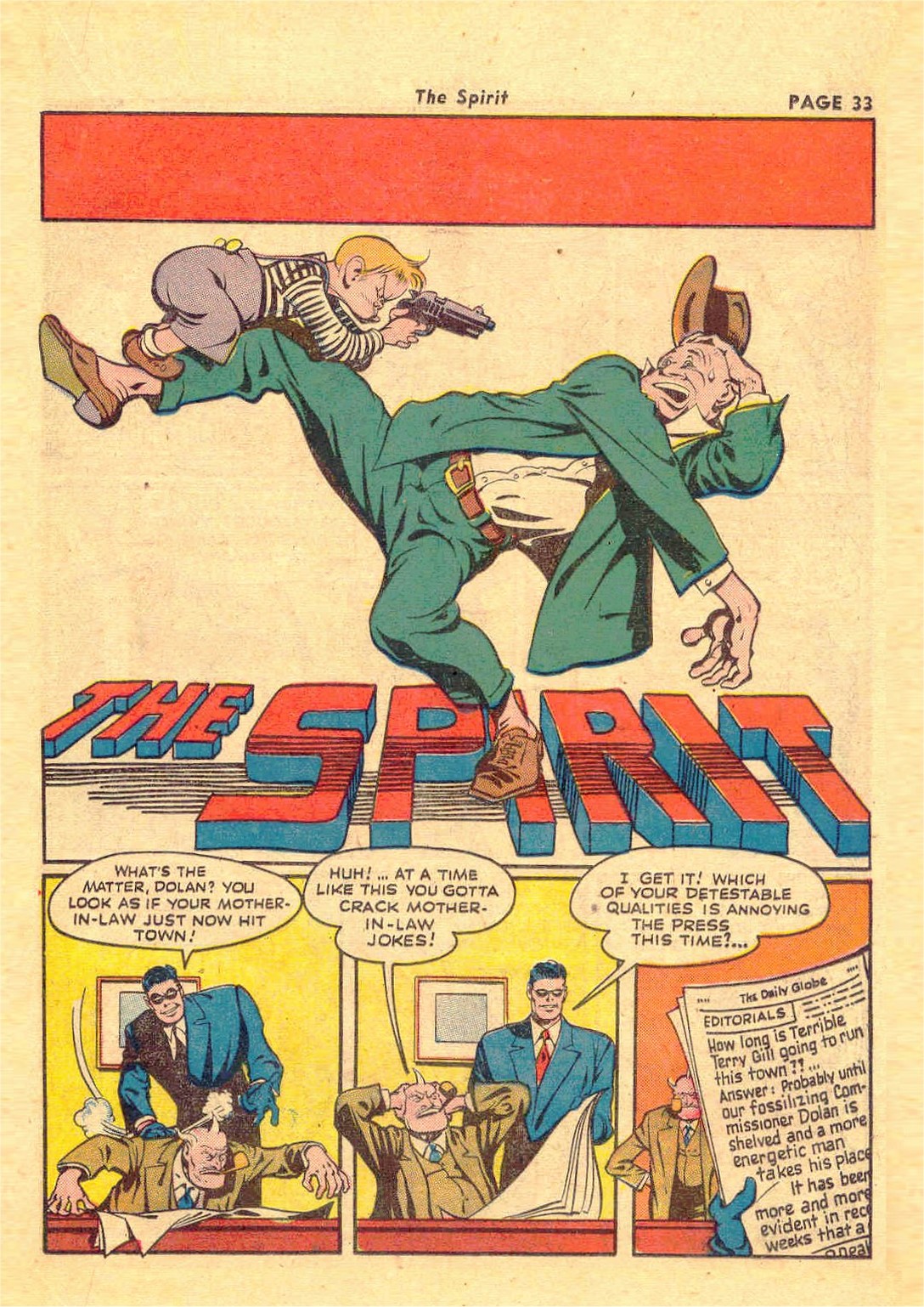 Read online The Spirit (1944) comic -  Issue #3 - 35