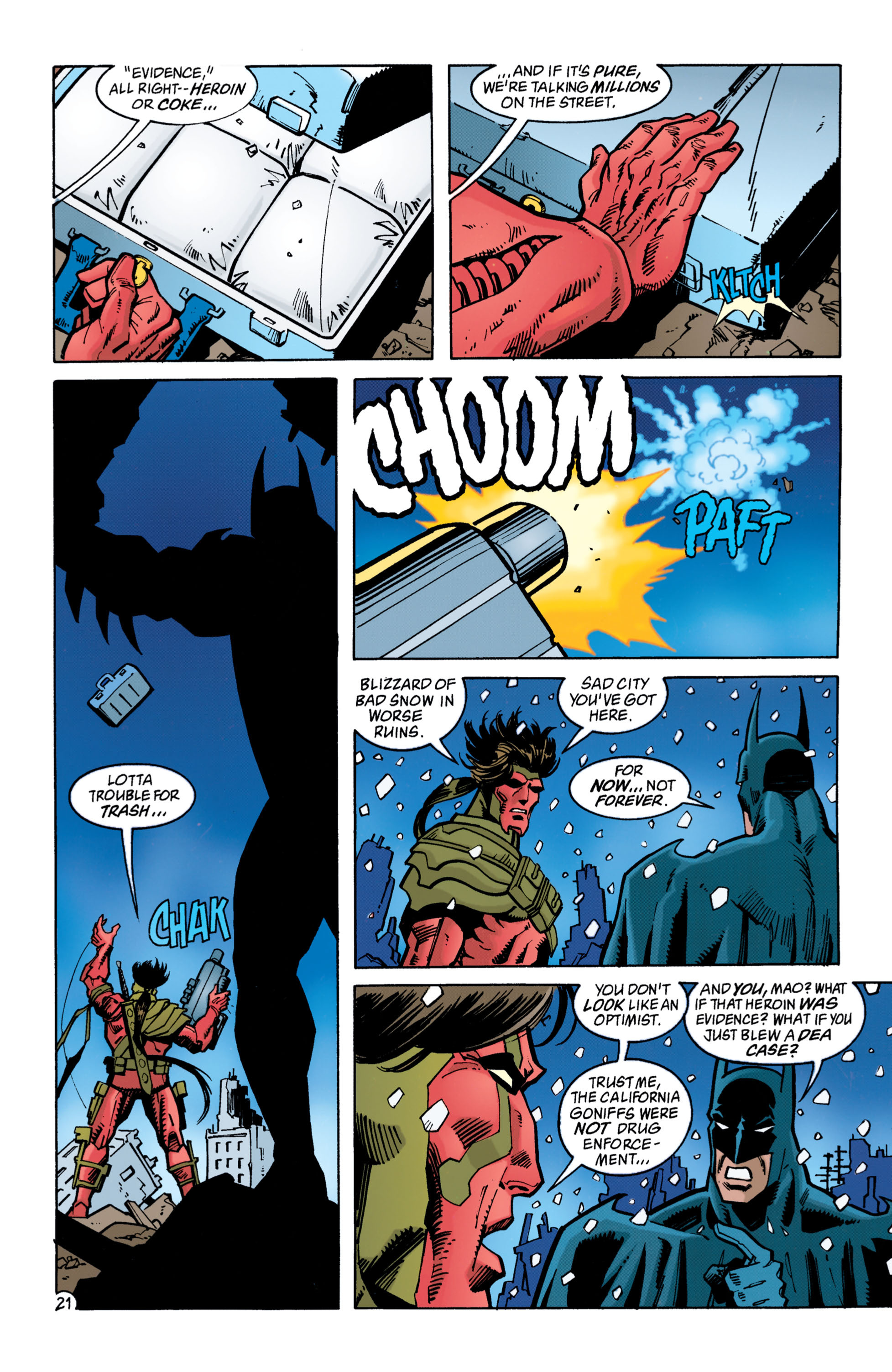 Read online Batman (1940) comic -  Issue #557 - 22