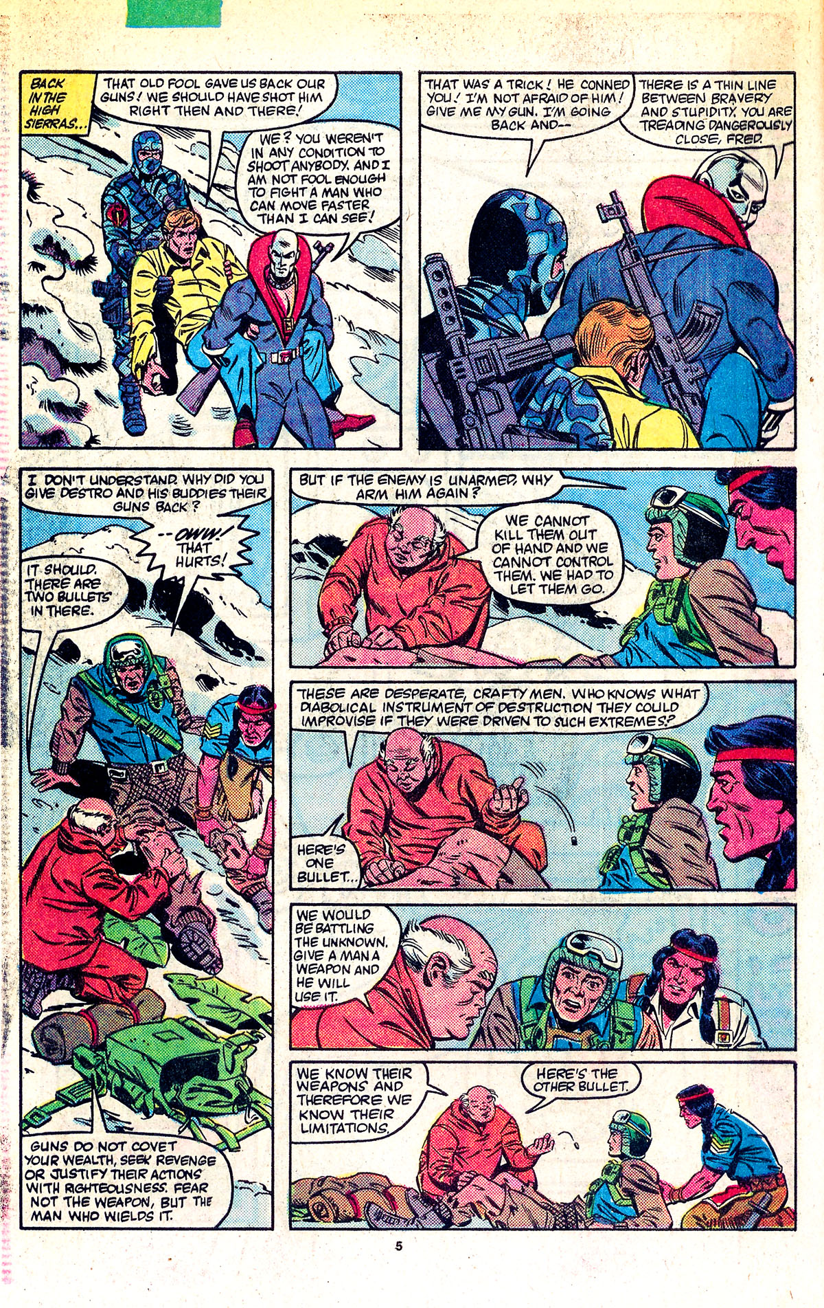 Read online G.I. Joe: A Real American Hero comic -  Issue #32 - 6