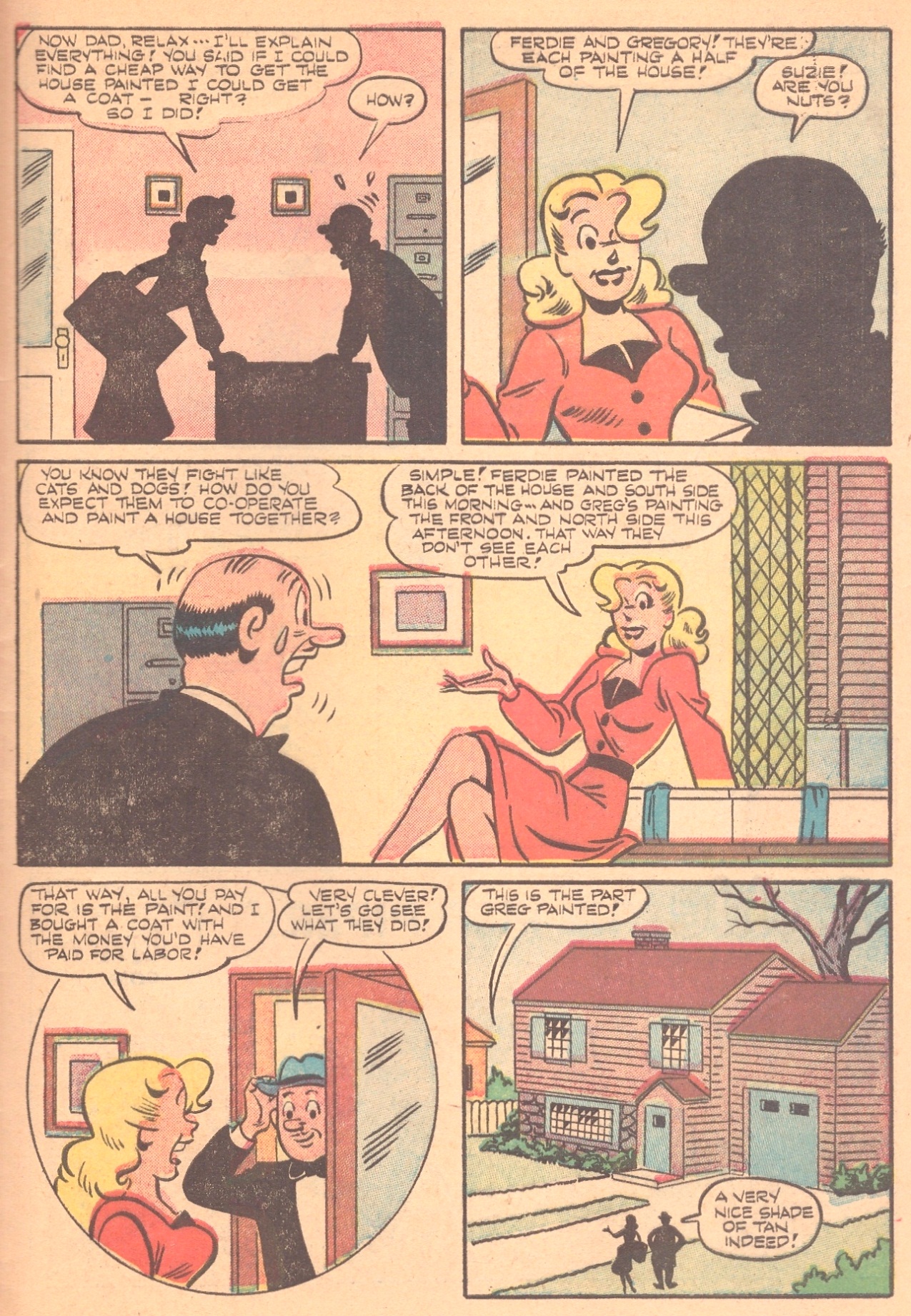 Read online Suzie Comics comic -  Issue #97 - 31