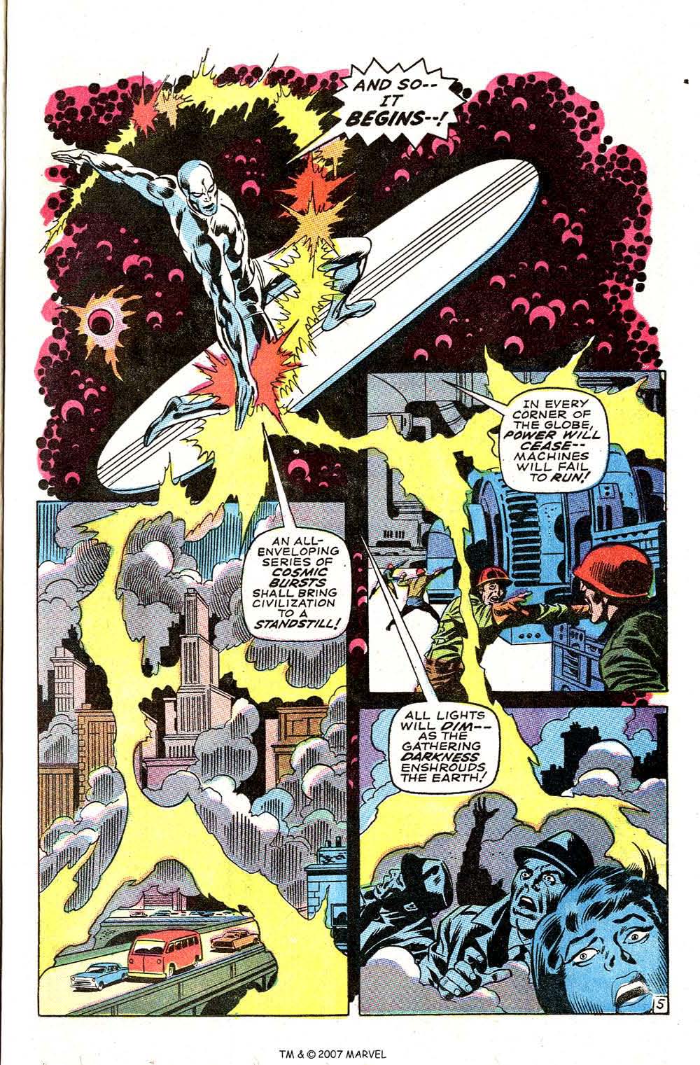 Read online Silver Surfer (1968) comic -  Issue #3 - 7