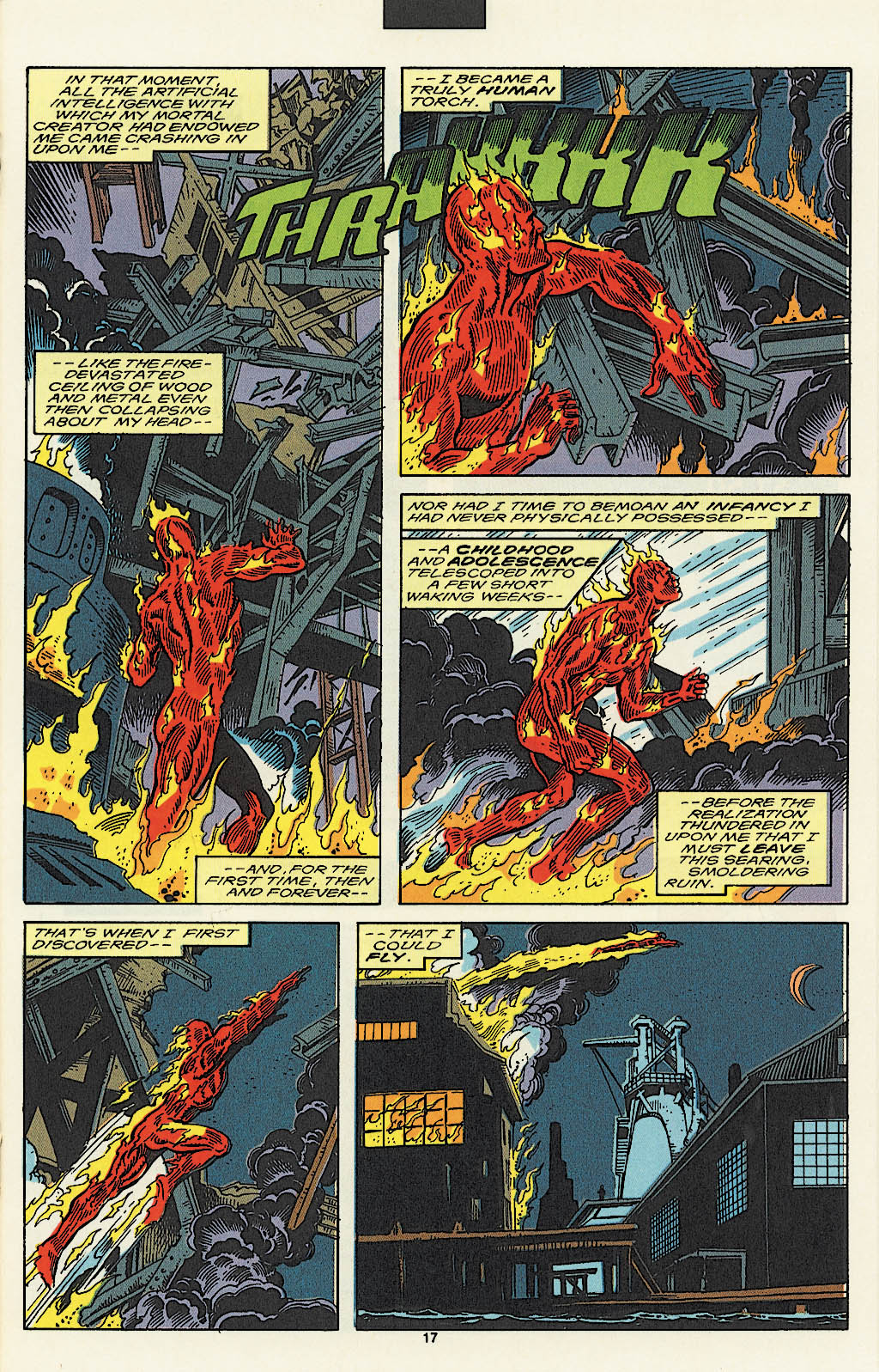 Read online The Saga of the Original Human Torch comic -  Issue #1 - 14