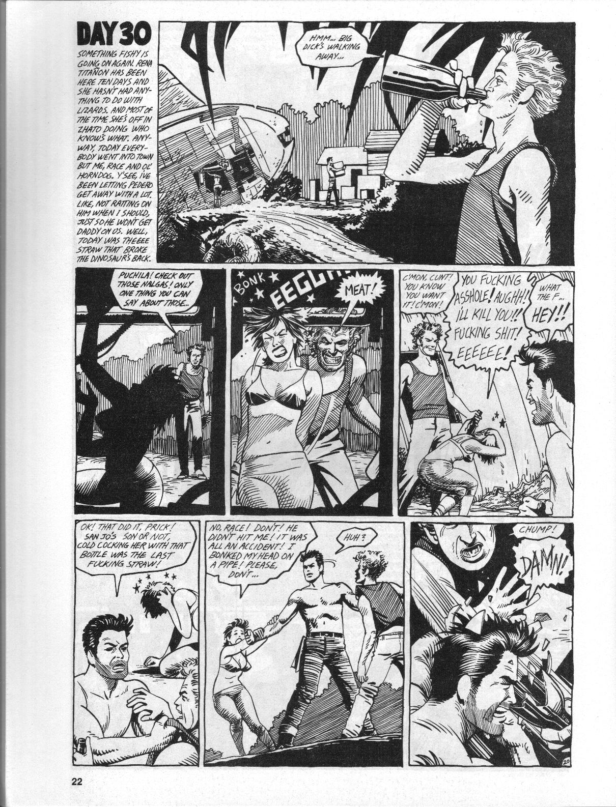 Read online Love and Rockets (1982) comic -  Issue #2 - 22