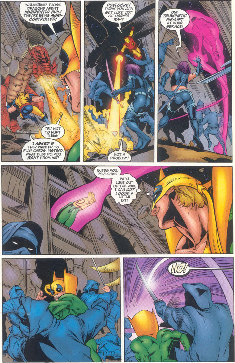 Read online Iron Fist / Wolverine comic -  Issue #4 - 8