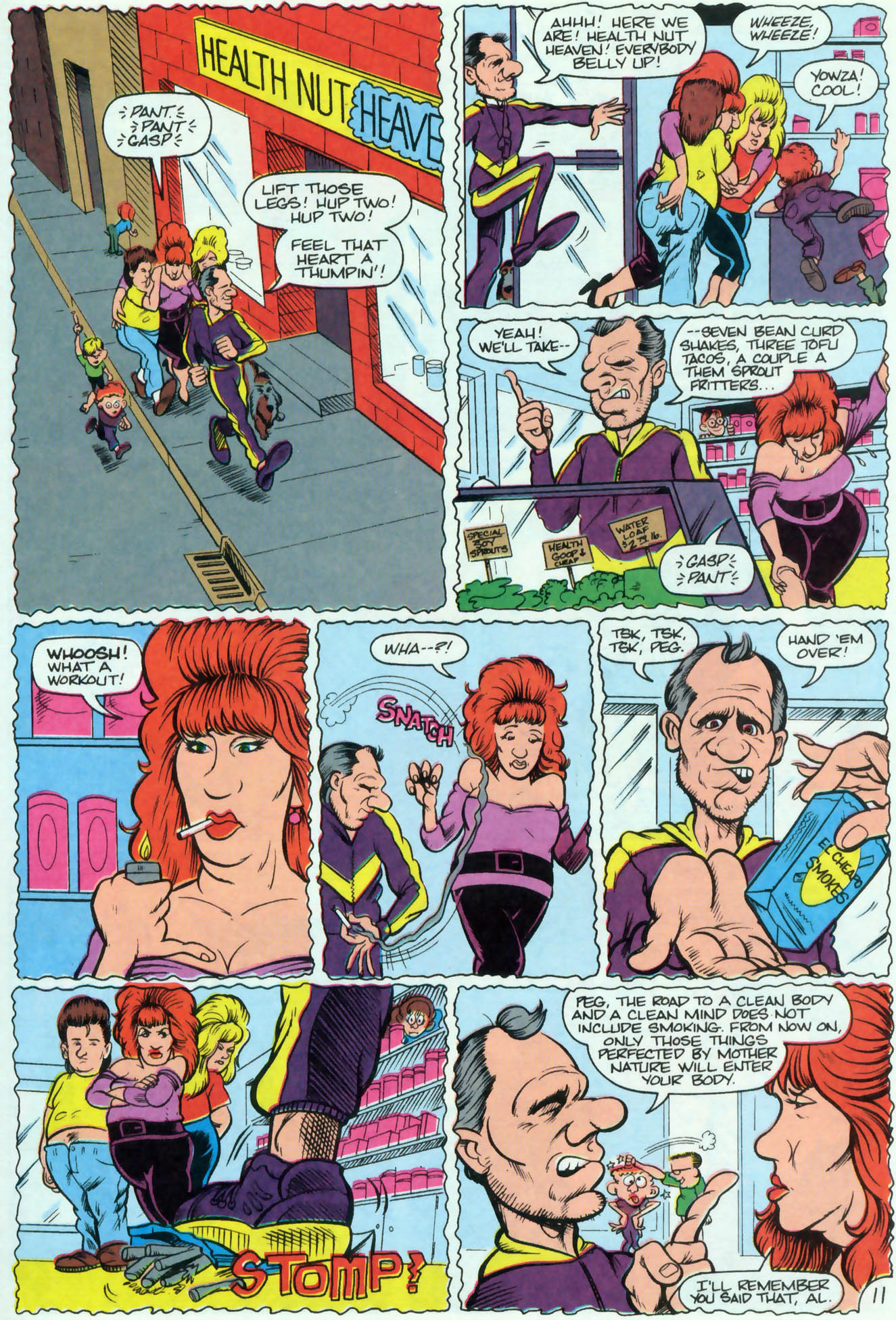 Read online Married... with Children (1990) comic -  Issue #6 - 12