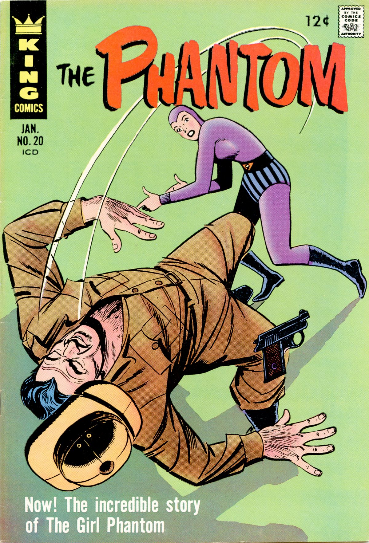Read online The Phantom (1966) comic -  Issue #20 - 1