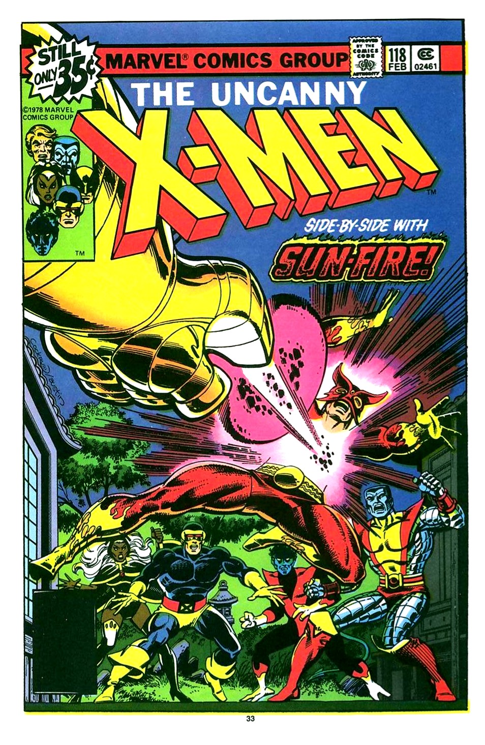 Read online The Official Marvel Index To The X-Men comic -  Issue #6 - 35