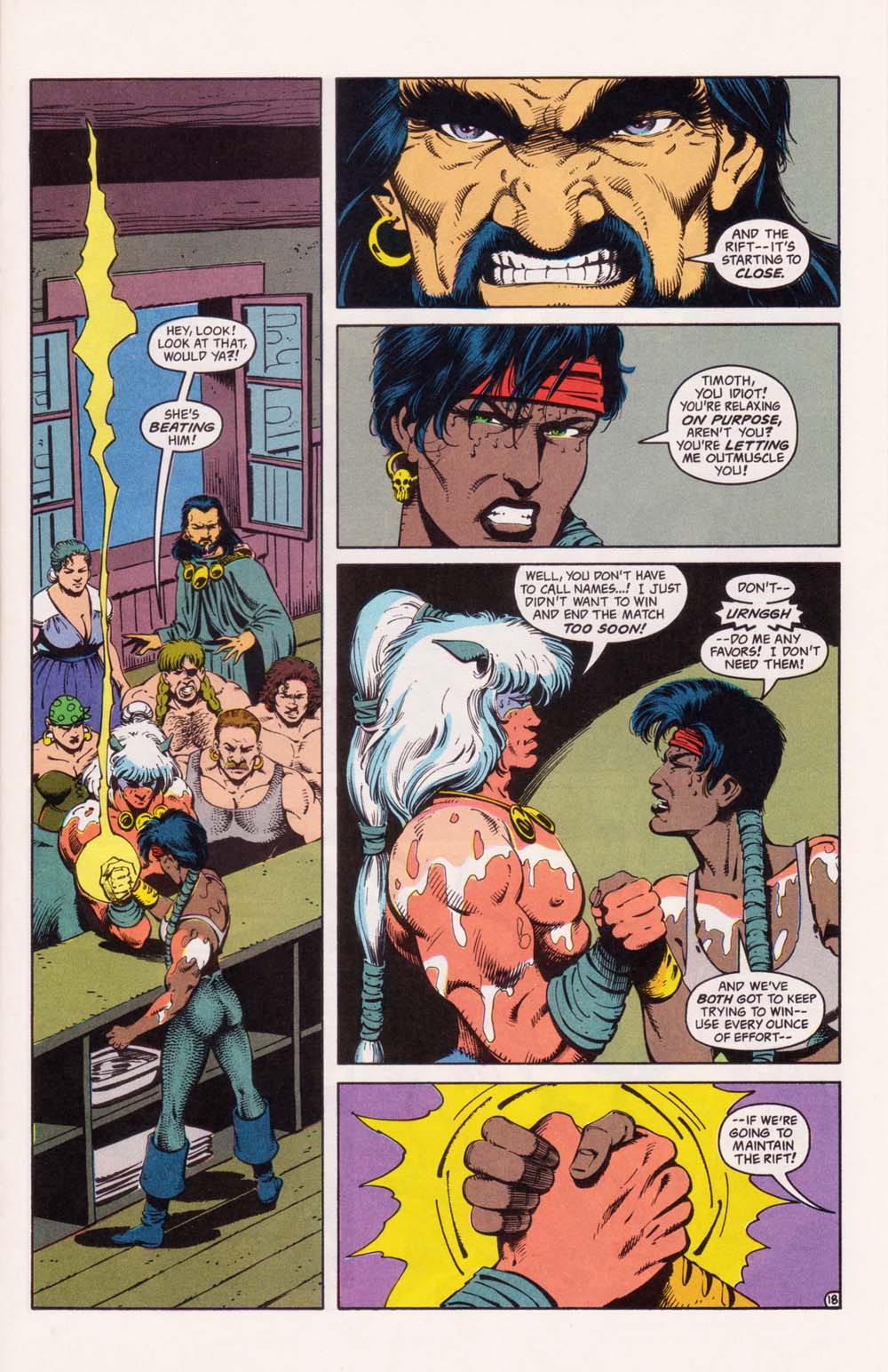 Read online Advanced Dungeons & Dragons comic -  Issue #33 - 18
