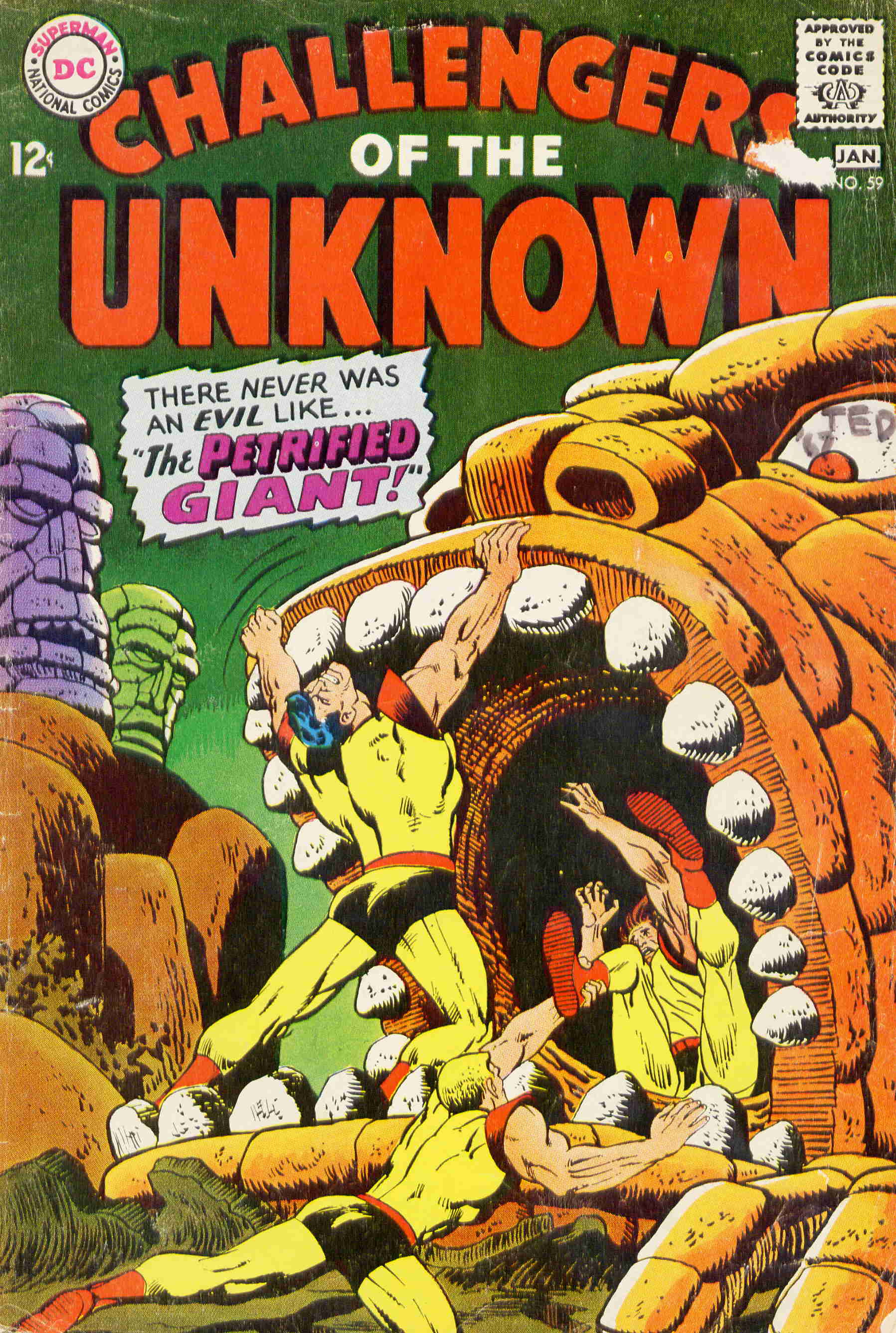 Read online Challengers of the Unknown (1958) comic -  Issue #59 - 1