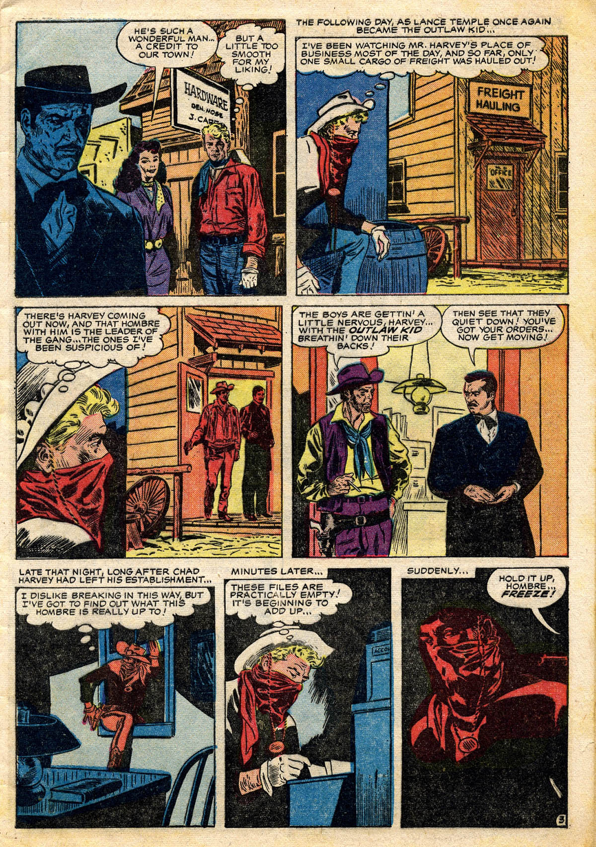 Read online The Outlaw Kid (1954) comic -  Issue #16 - 5