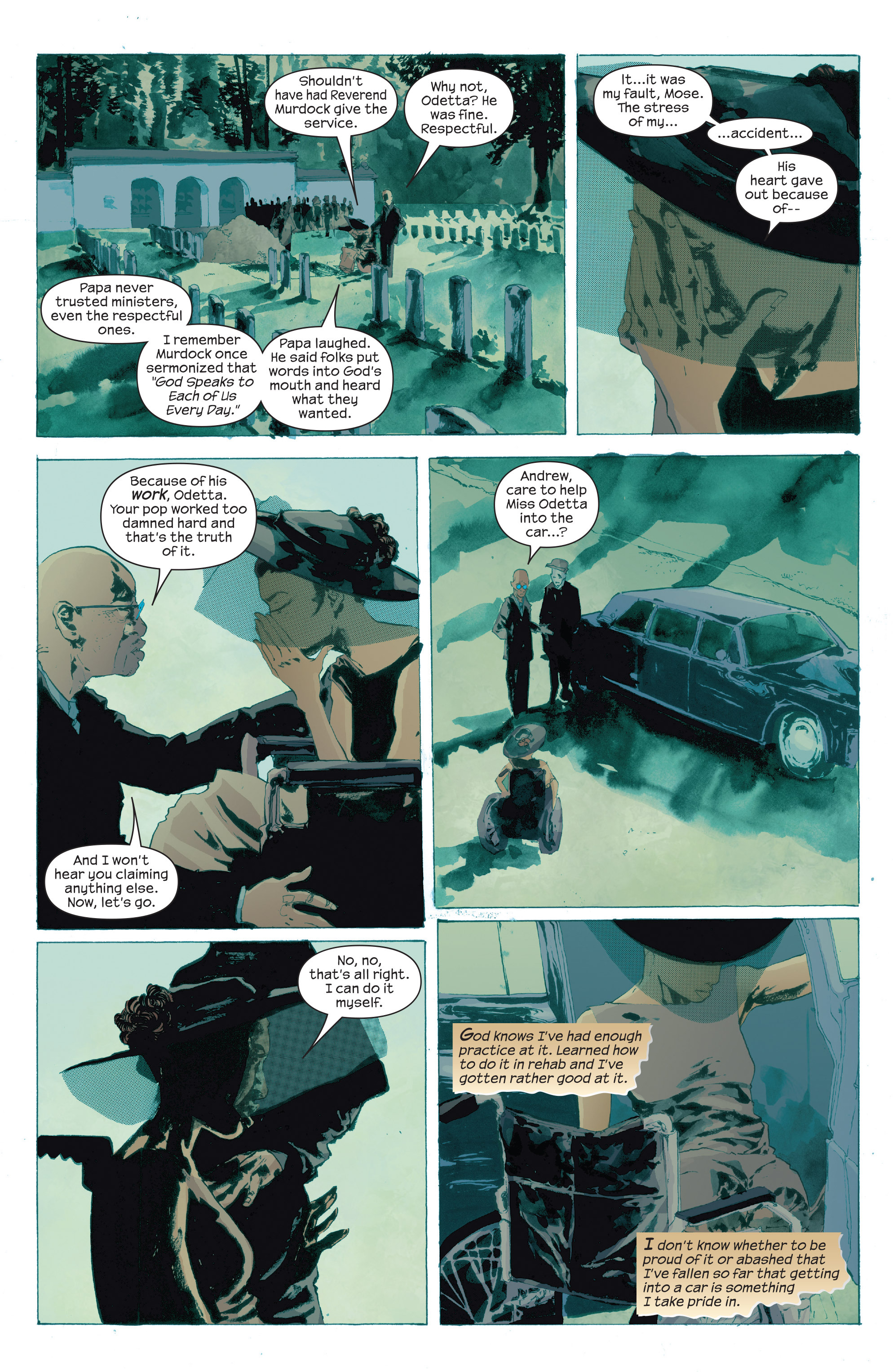 Read online Dark Tower: The Drawing of the Three - Lady of Shadows comic -  Issue #5 - 5