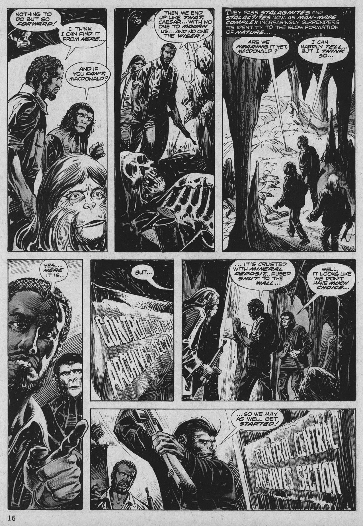 Read online Planet of the Apes comic -  Issue #24 - 15