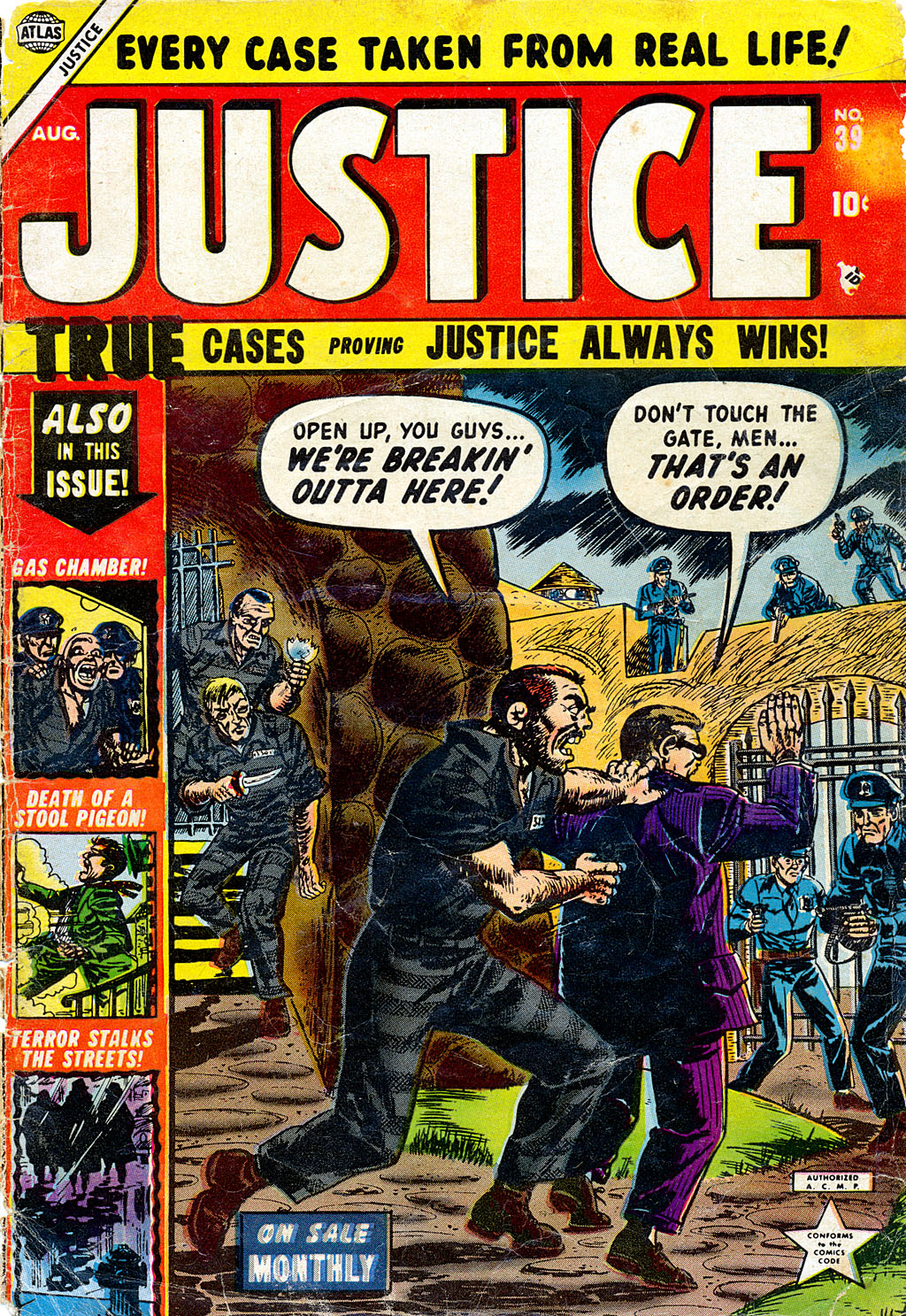 Read online Justice (1947) comic -  Issue #39 - 1