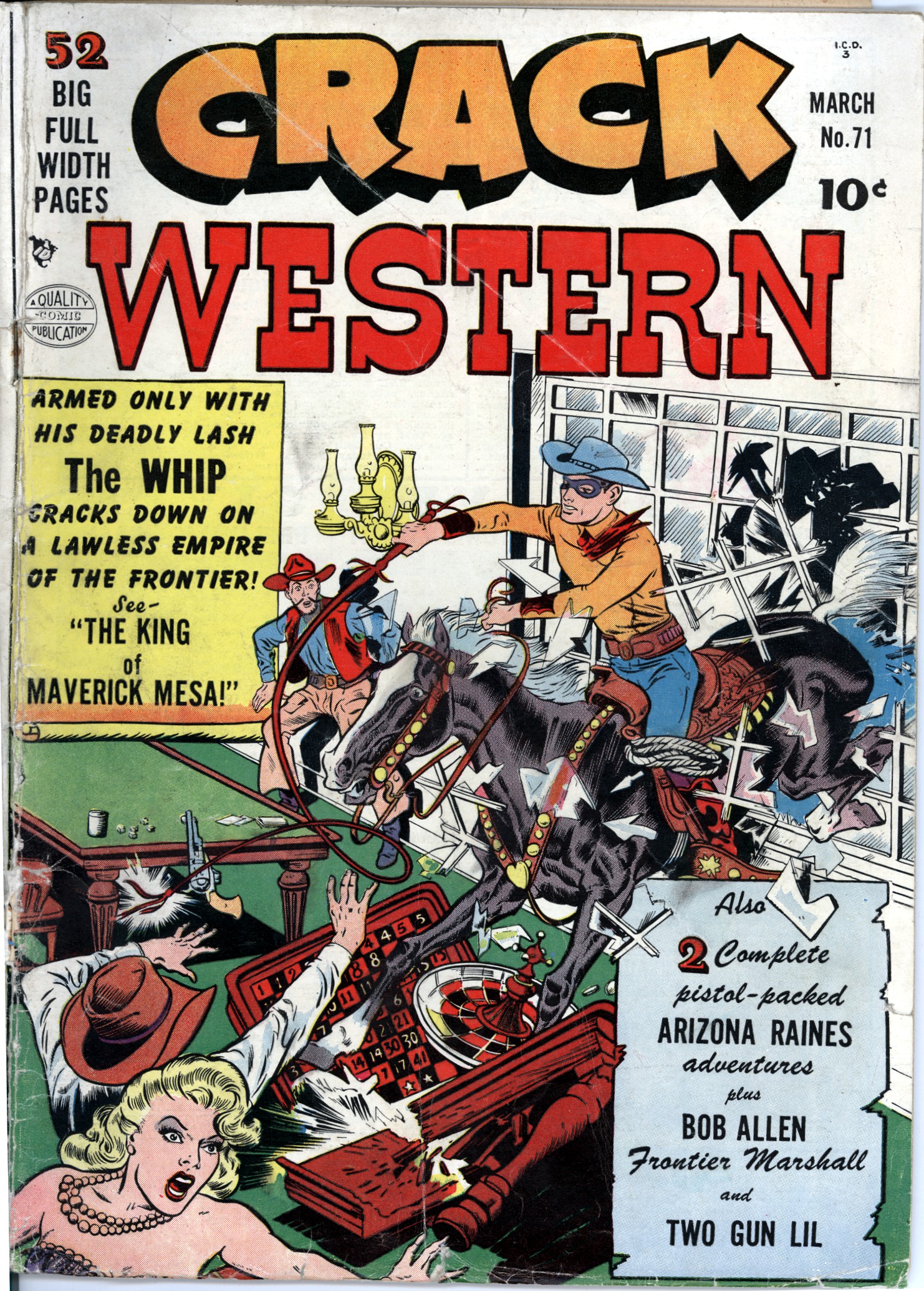 Read online Crack Western comic -  Issue #71 - 1