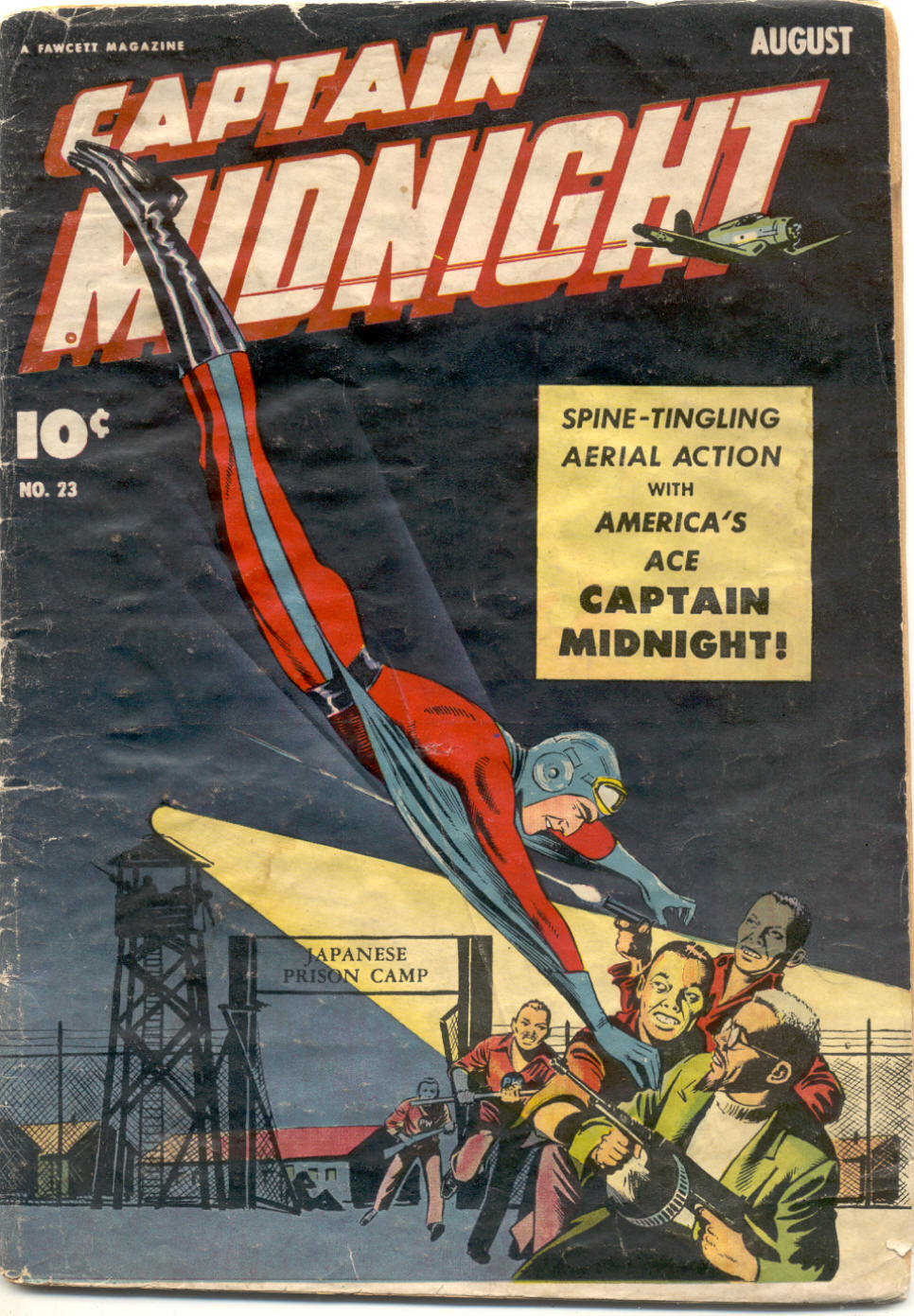 Read online Captain Midnight (1942) comic -  Issue #23 - 1