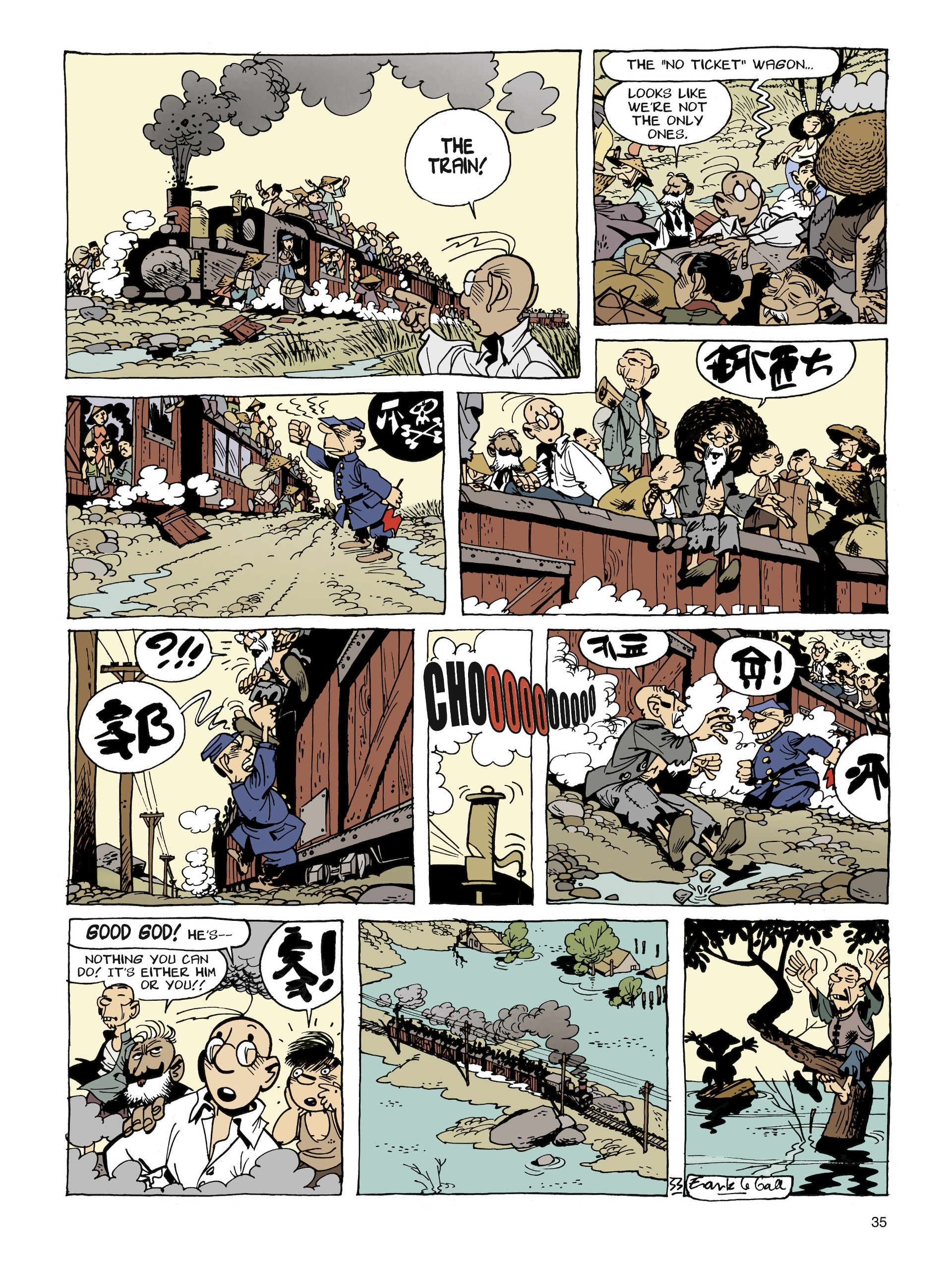 Read online Theodore Poussin comic -  Issue #1 - 35