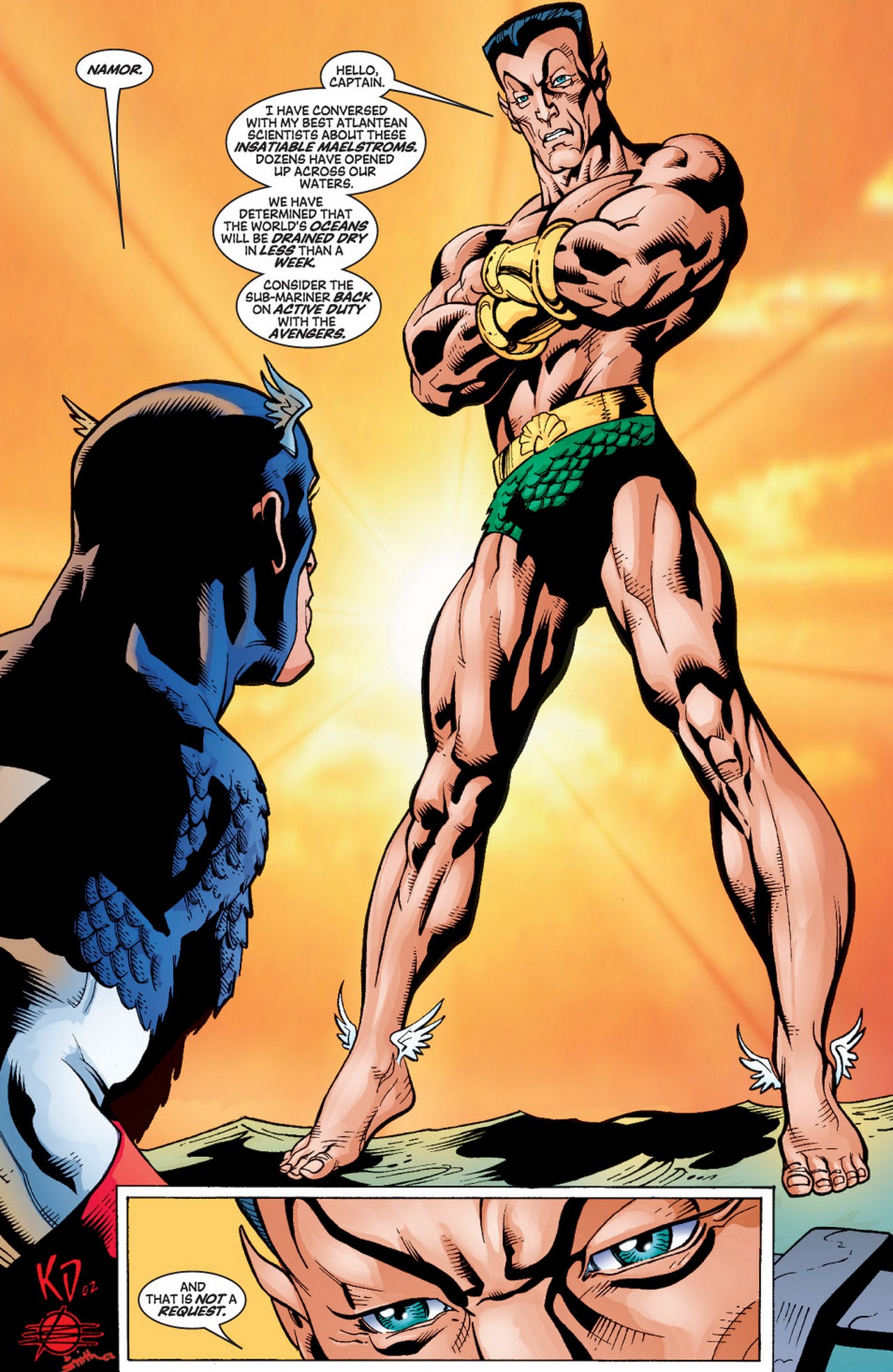 Read online Avengers (1998) comic -  Issue #58 - 17