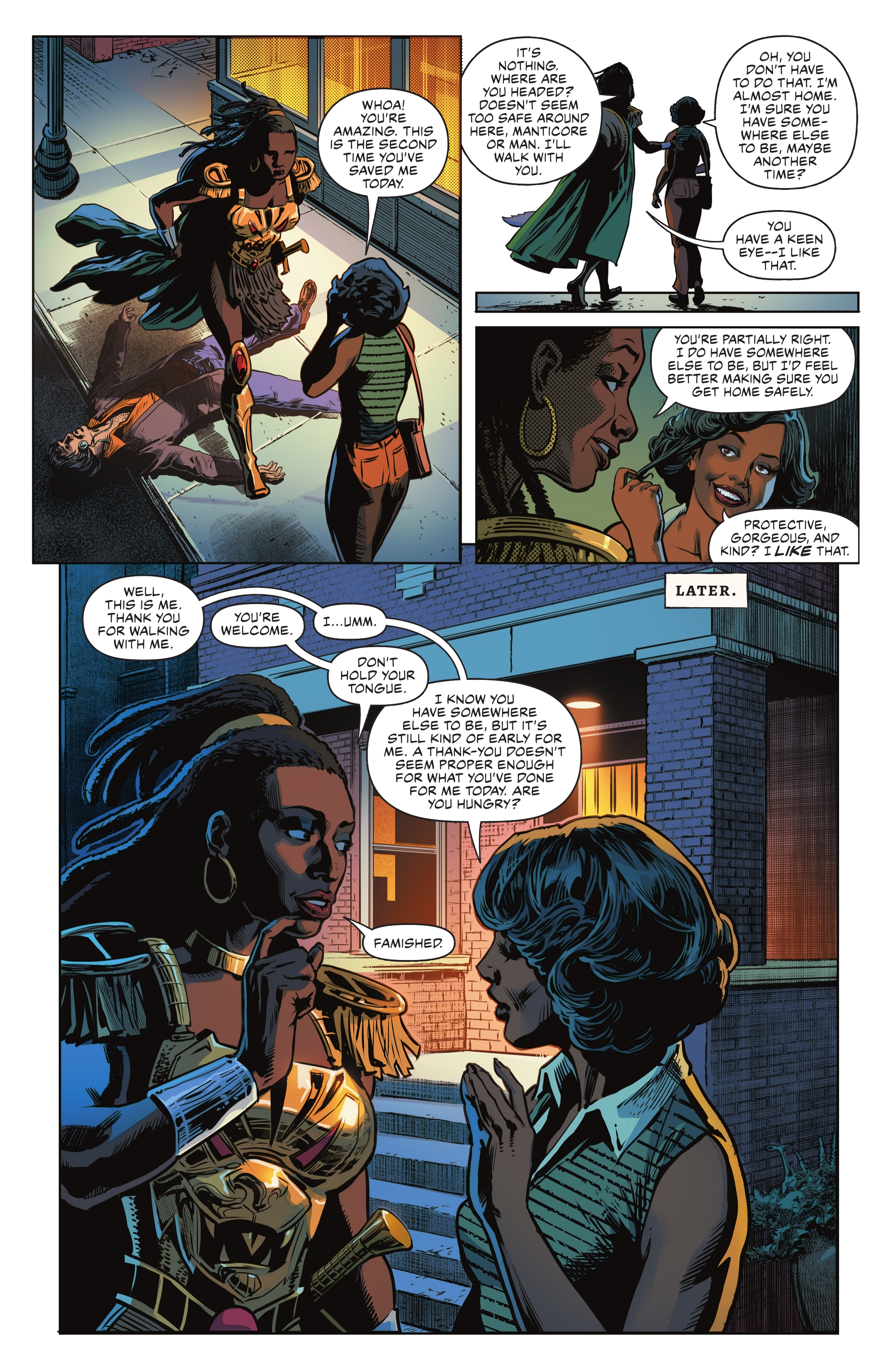 Read online Nubia & the Amazons comic -  Issue #4 - 12